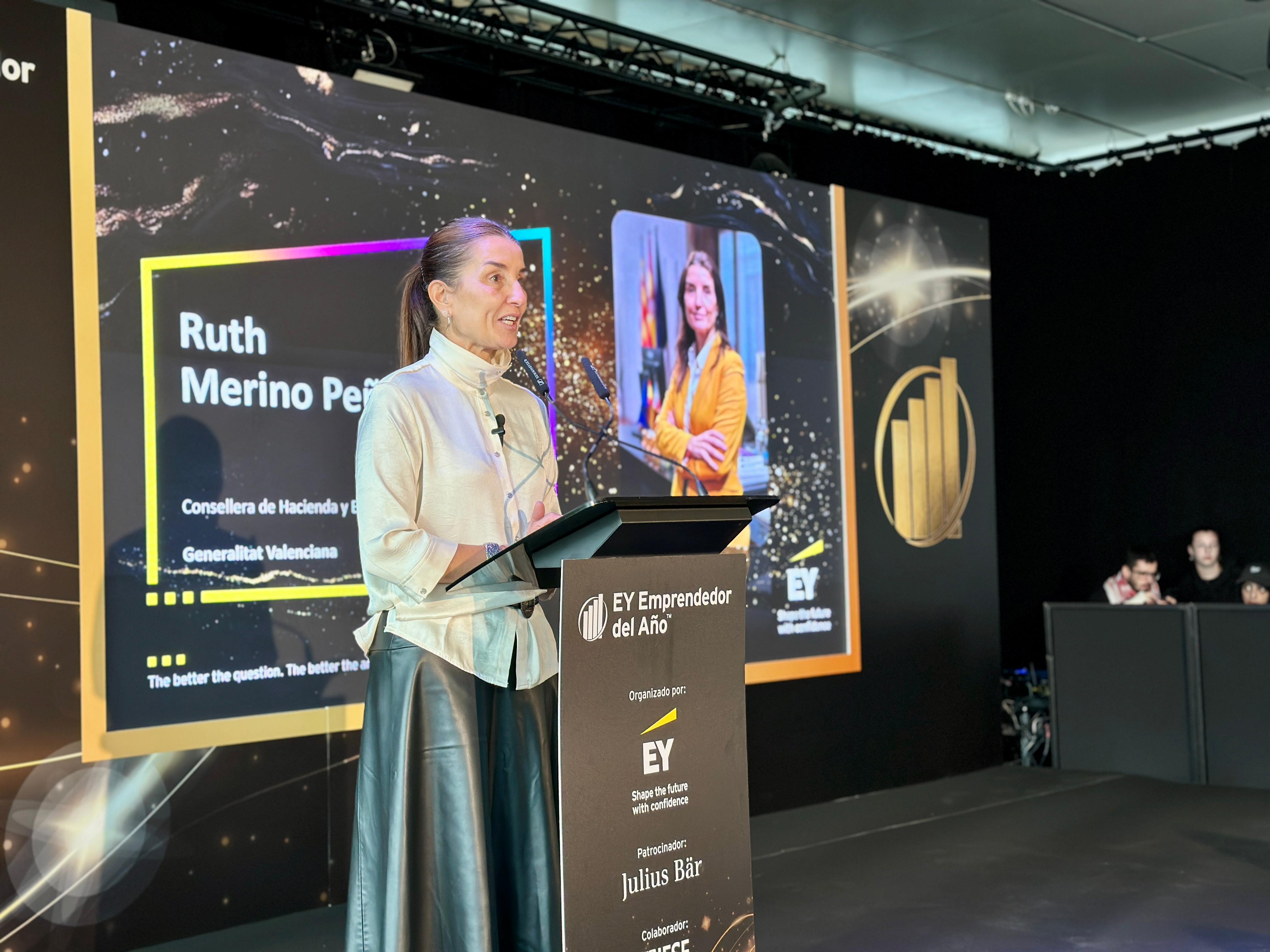 La consellera d'Hisenda i Economia, Ruth Merino