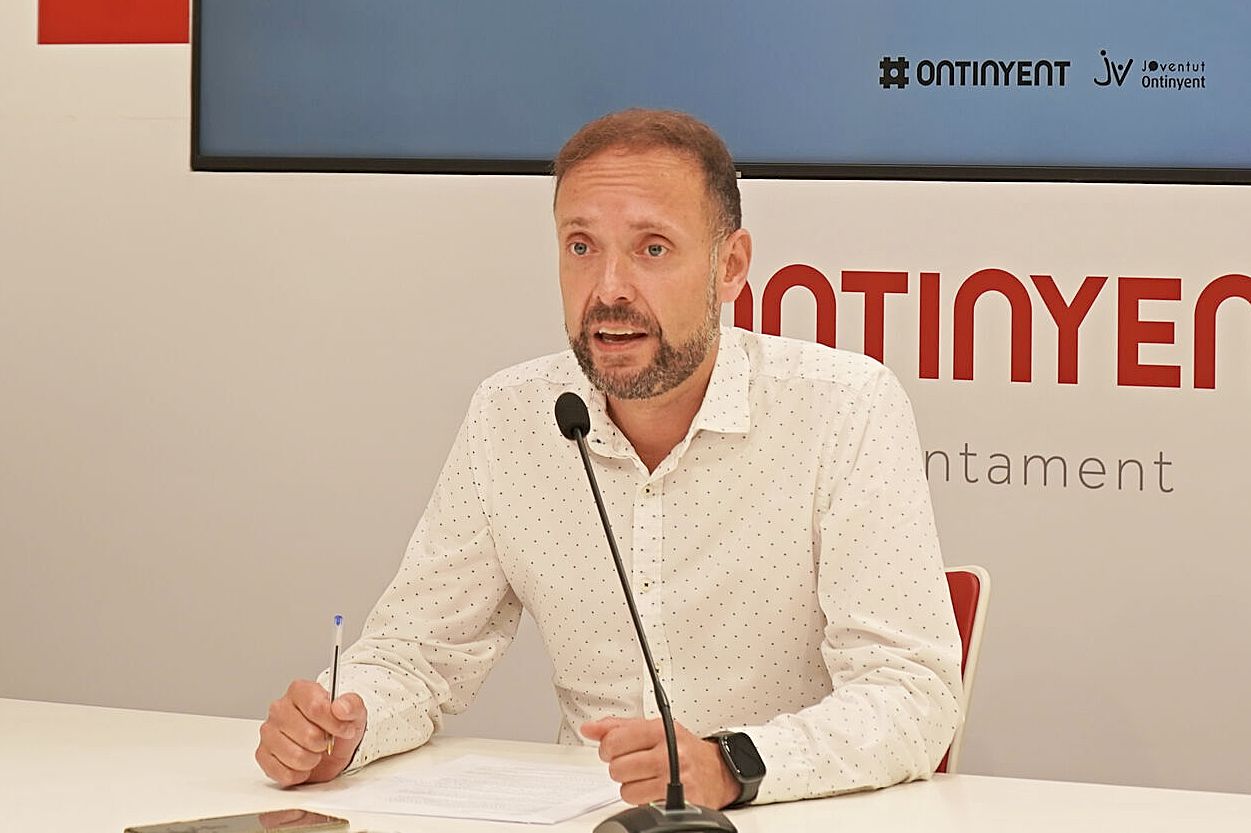 El regidor de Joventut d'Ontinyent, Àlex Borrell