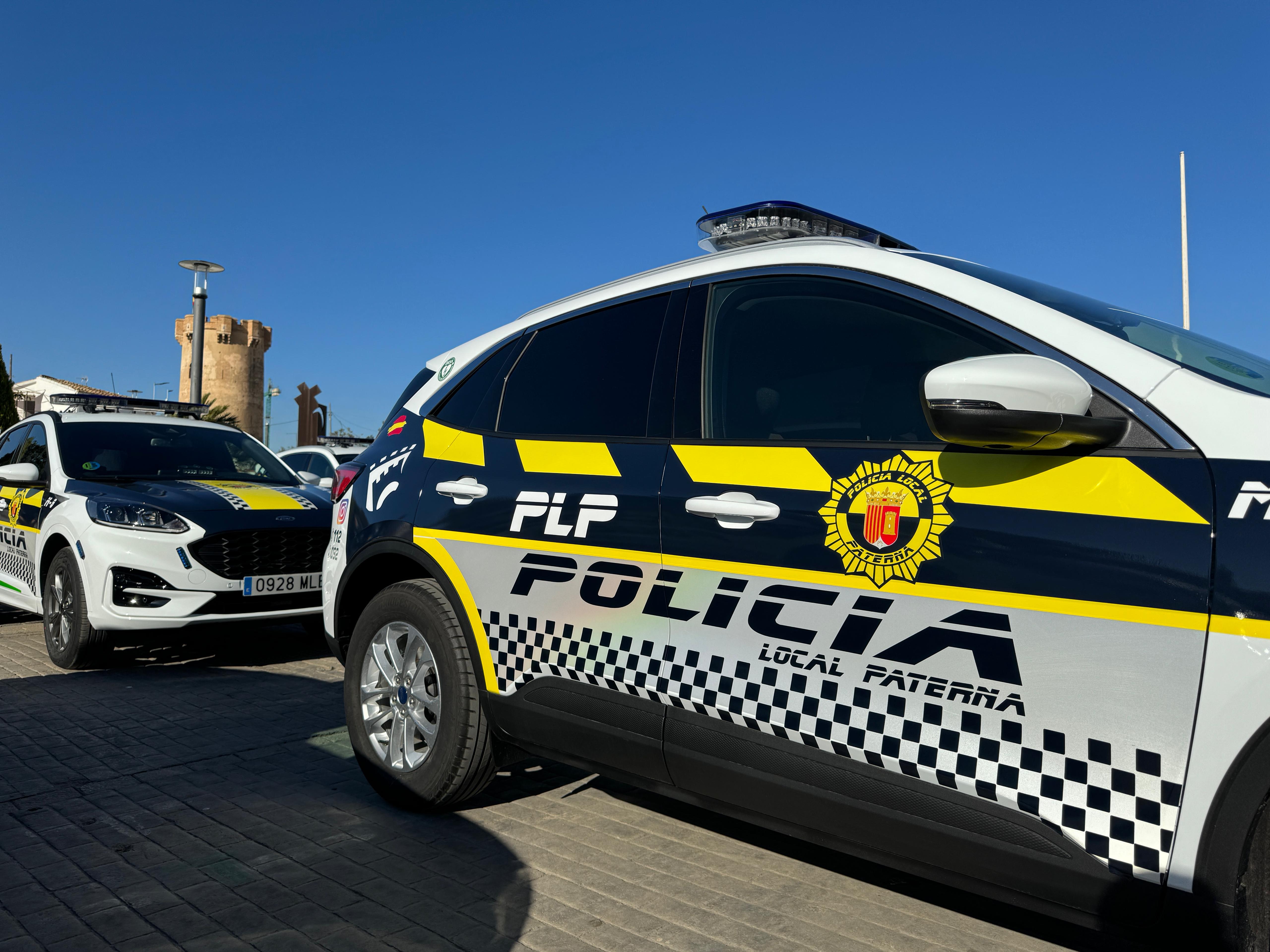Vehículos Policía Local de Paterna