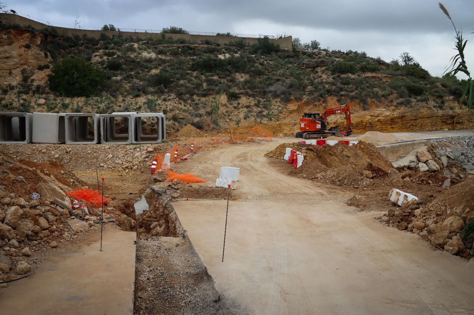 Mejora del paso inundable junto als Arquets de Baix