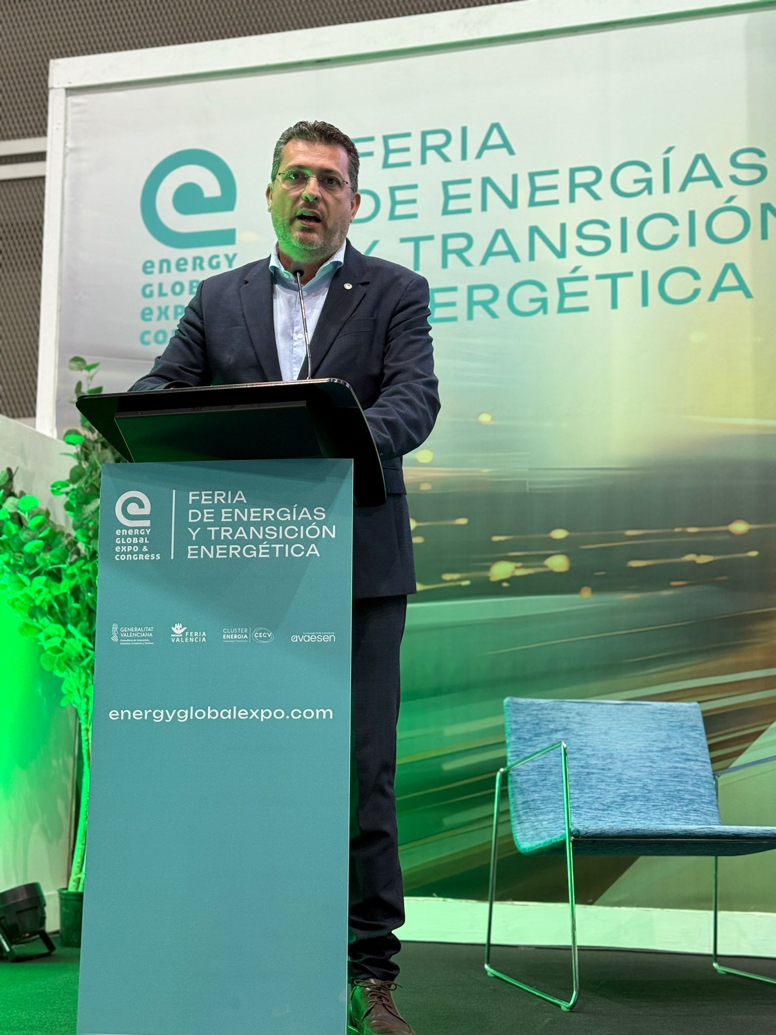 El diputat d'Innovació de la Diputació de València, Juan Ramón Adsuara