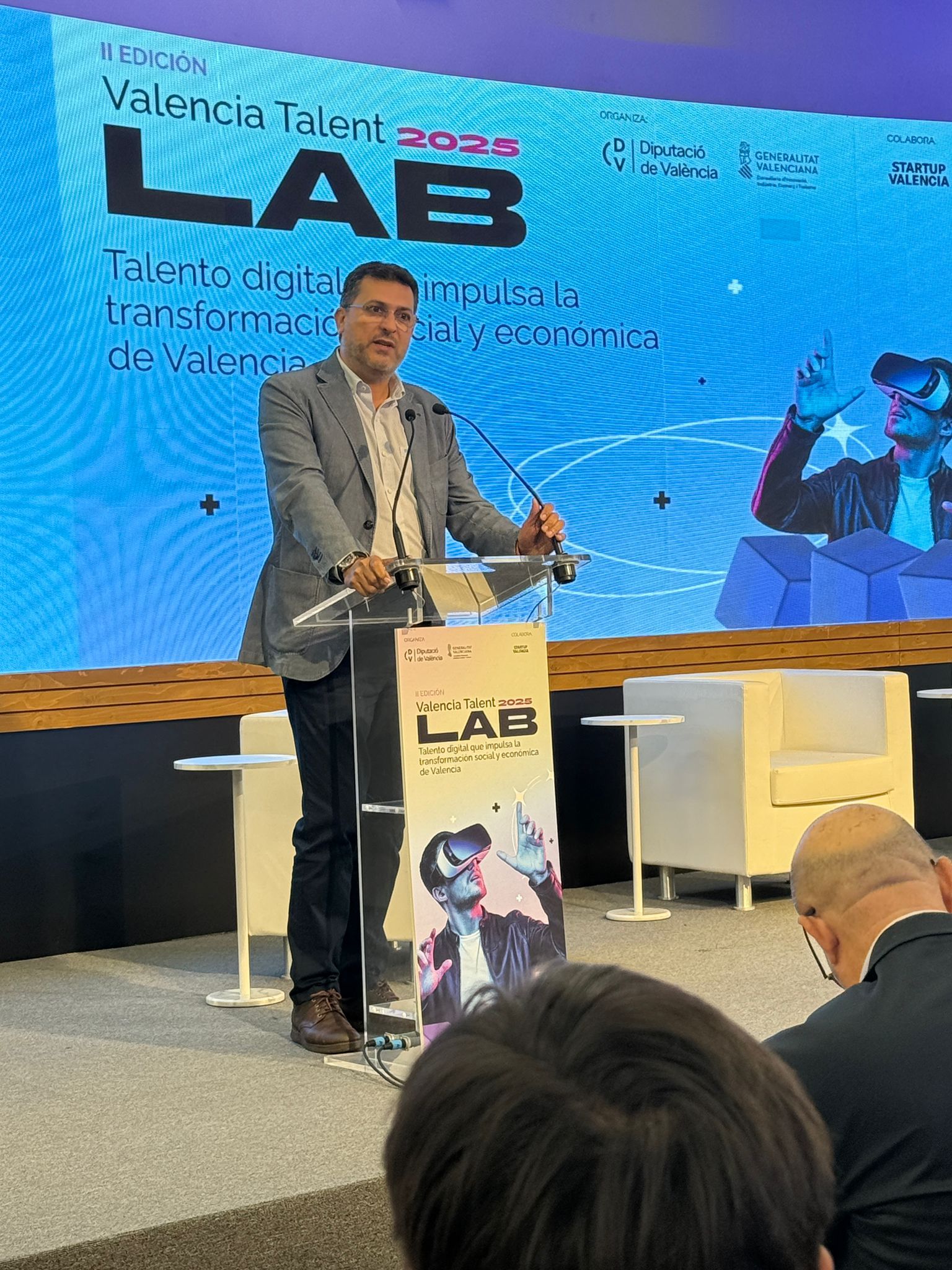 El diputat d'Innovació, Juan Ramón Adsuara