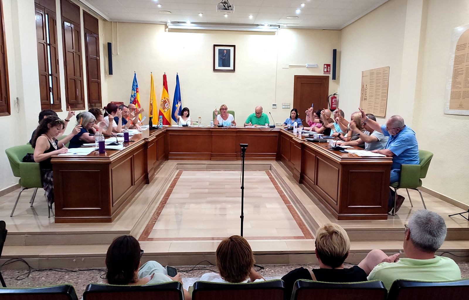 Ple de l'Ajuntament de Benetússer