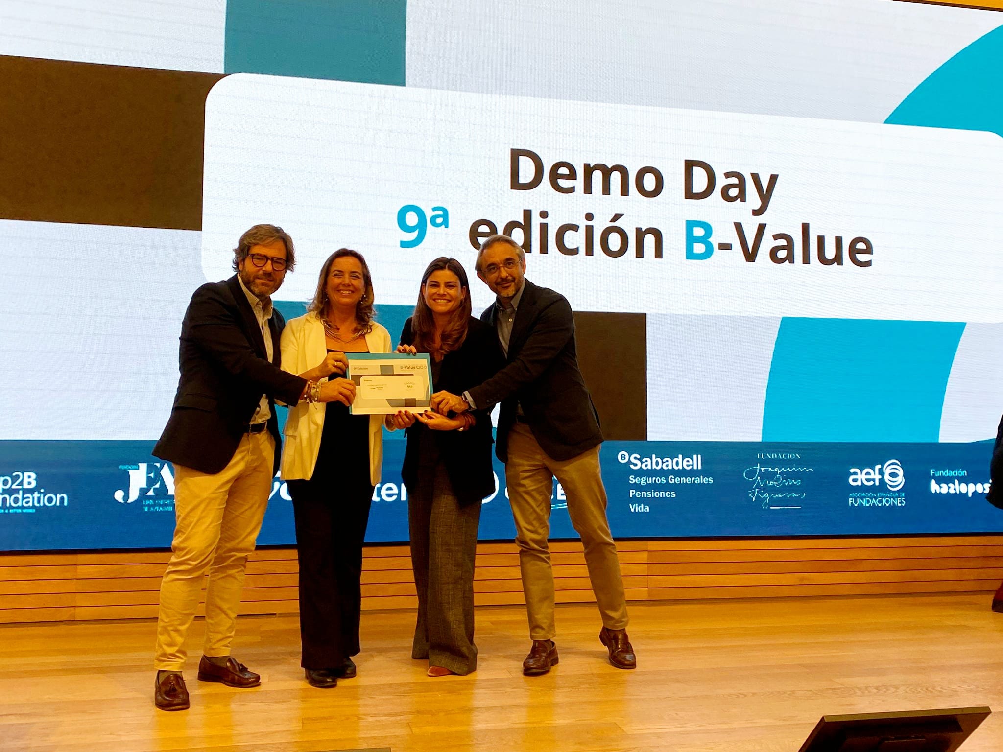 L'entitat de families Family Up, guanyadora del programa B Value3 L'entitat de families Family Up, guanyadora del programa B Value3