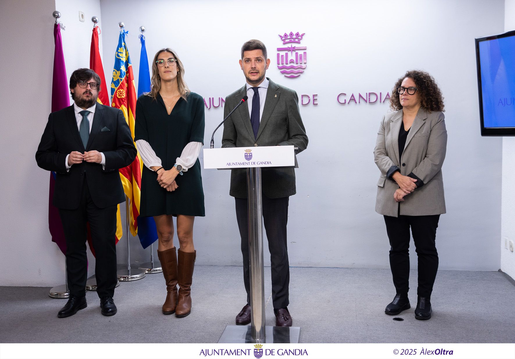 El alcalde de Gandia, José Manuel Prieto