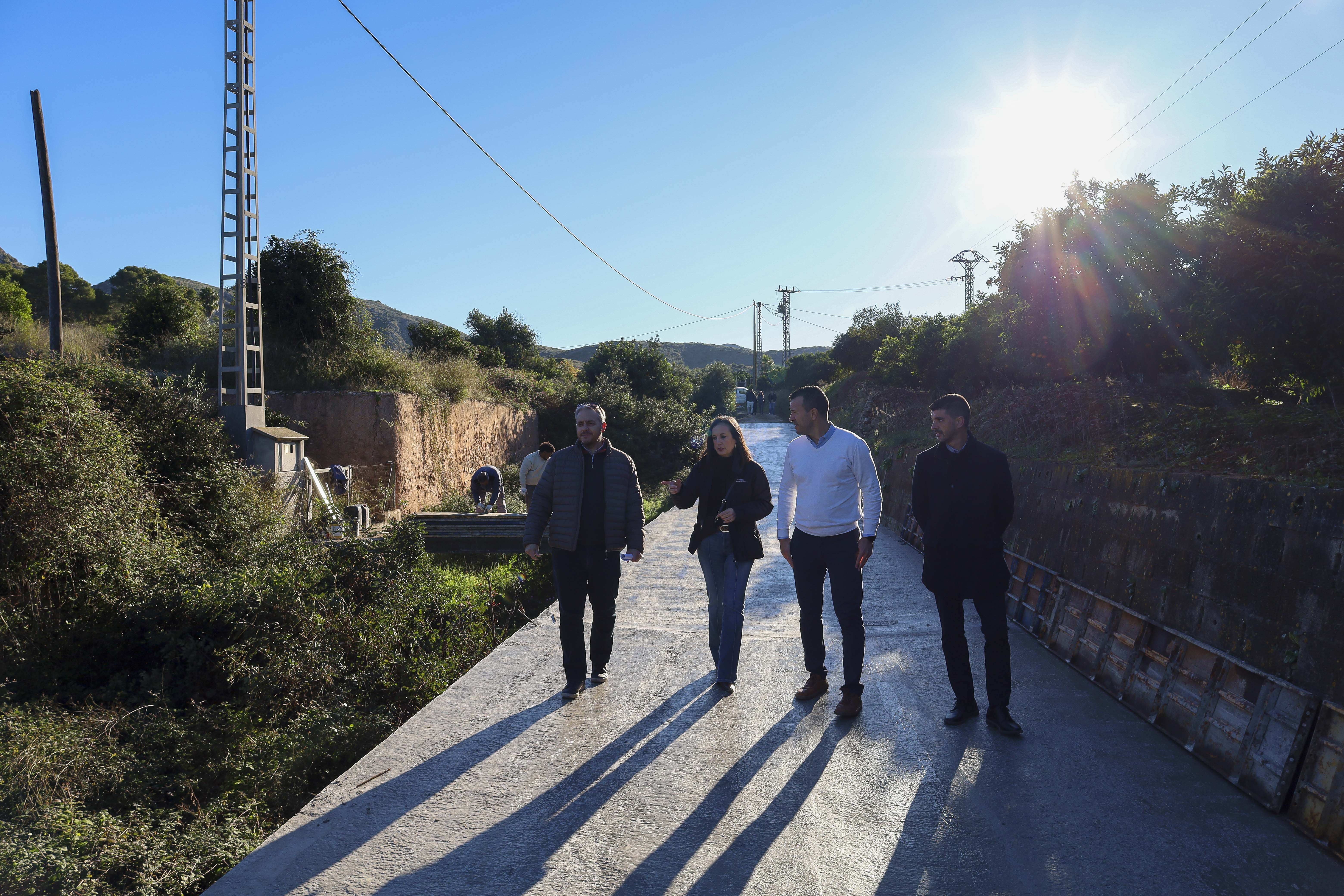 El president de la Diputació de València, Vicent Mompó en Carcaixent El president de la Diputació de València, Vicent Mompó en Carcaixent