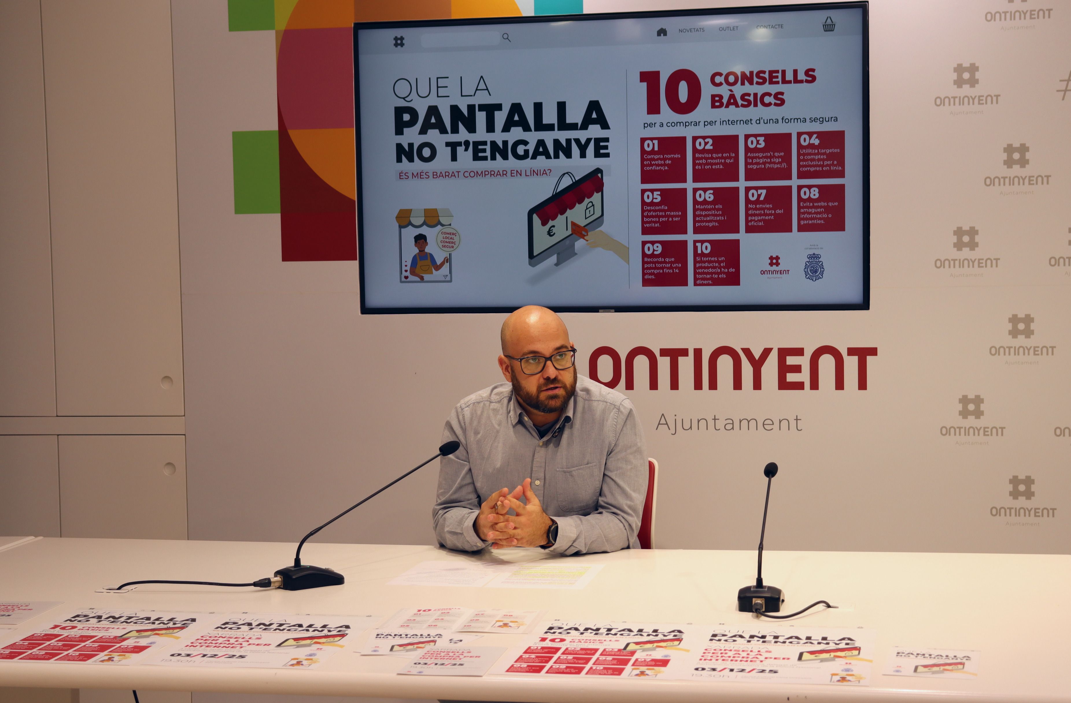 La regidoria de Consum de l’Ajuntament d’Ontinyent, Pablo Revert La regidoria de Consum de l’Ajuntament d’Ontinyent, Pablo Revert