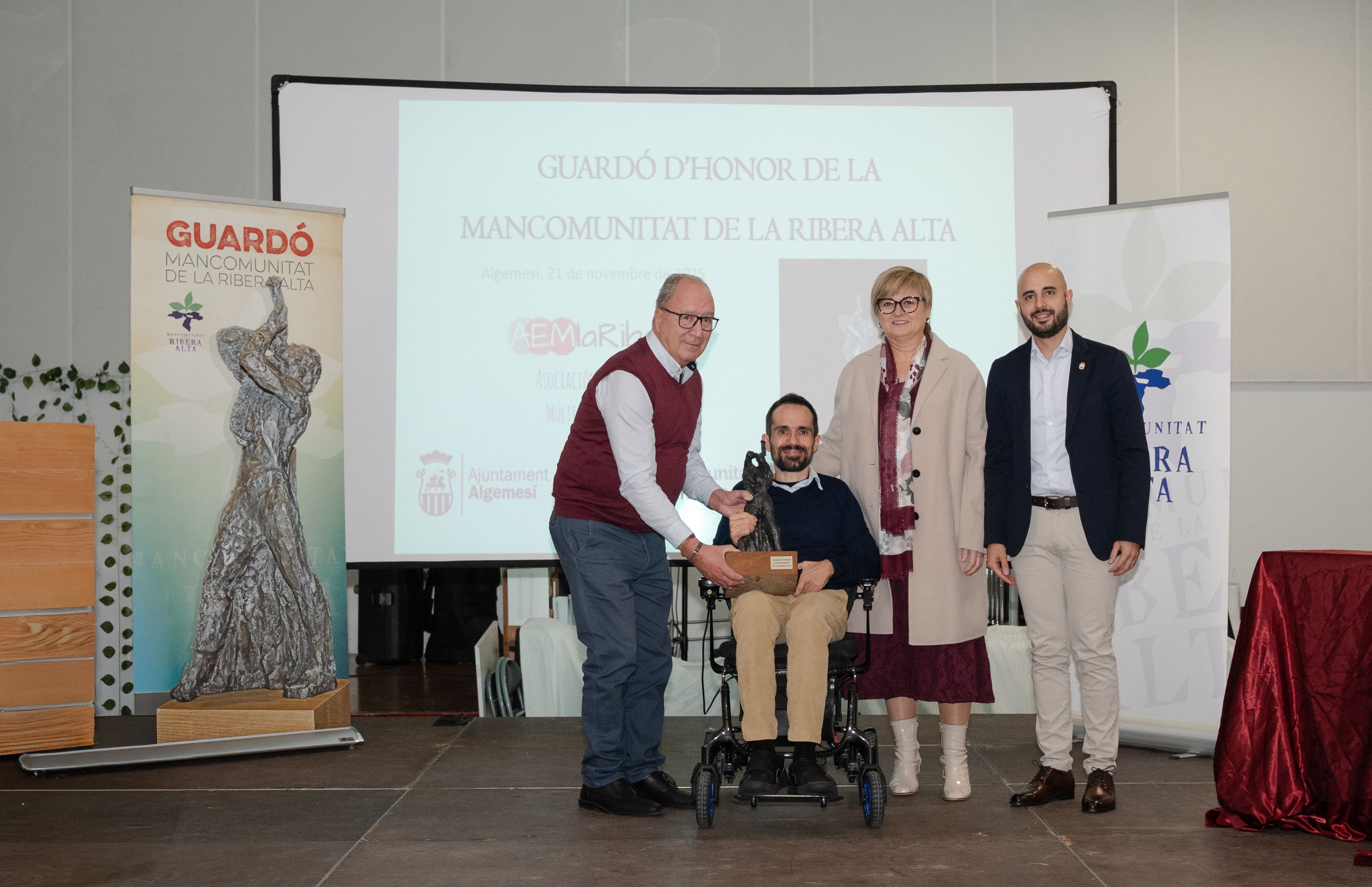 Premio Honor Mancomunitat Ribera Alta 2025