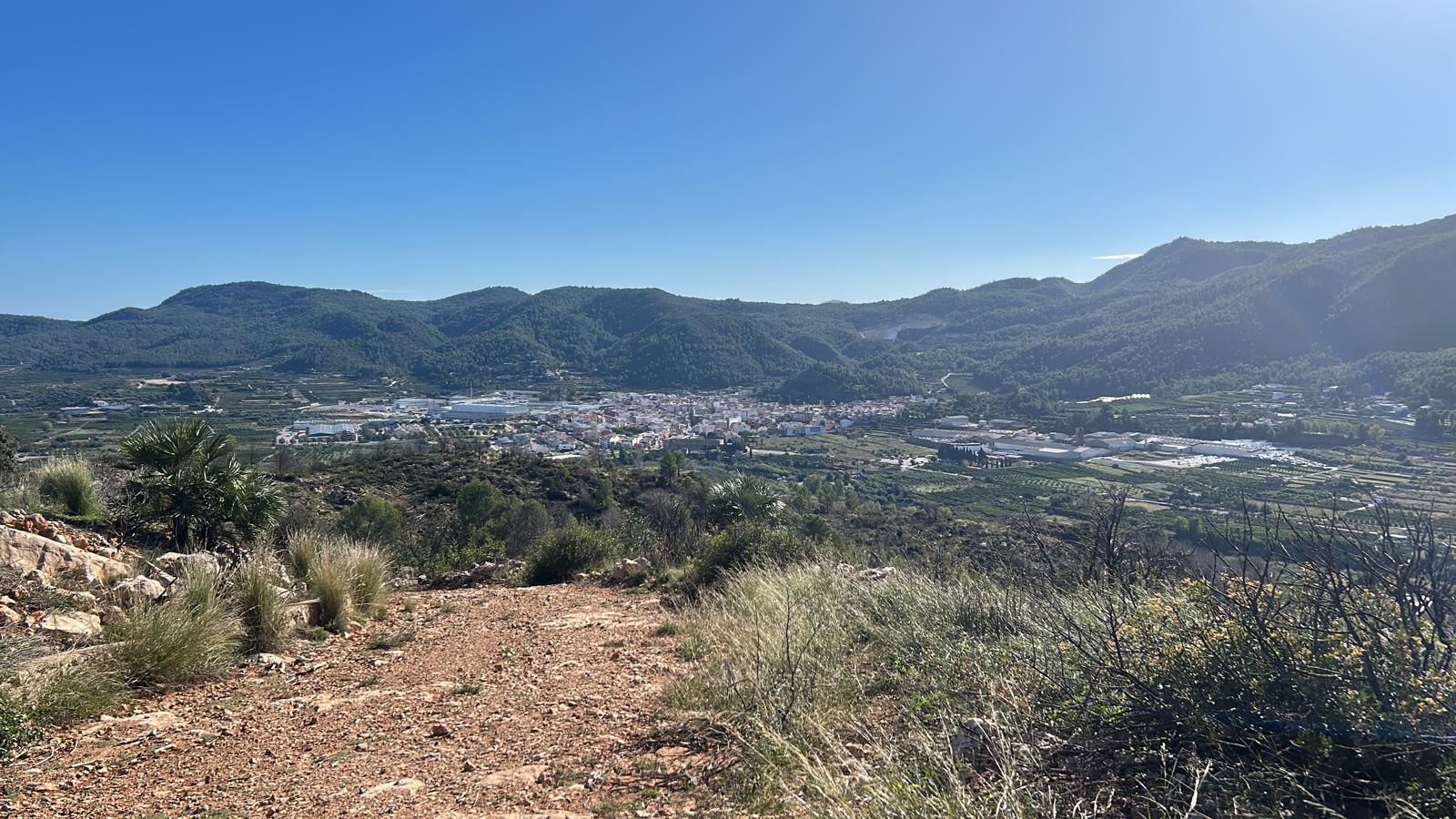 Zona incendi Montitxelvo