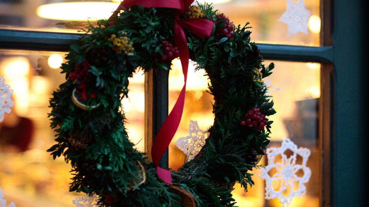 Una casa decorada de Nadal