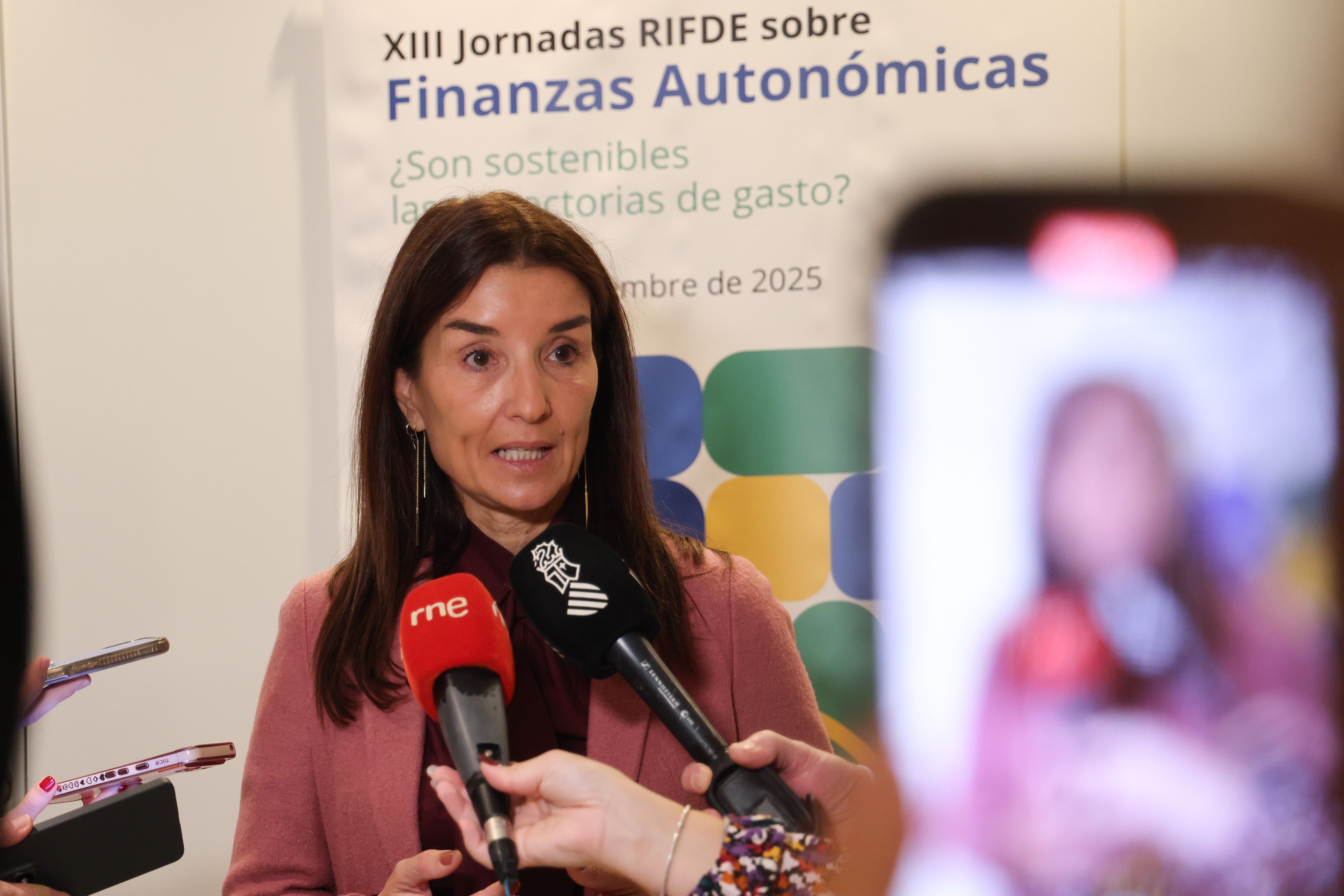 La consellera d'Hisenda i Economia, Ruth Merino