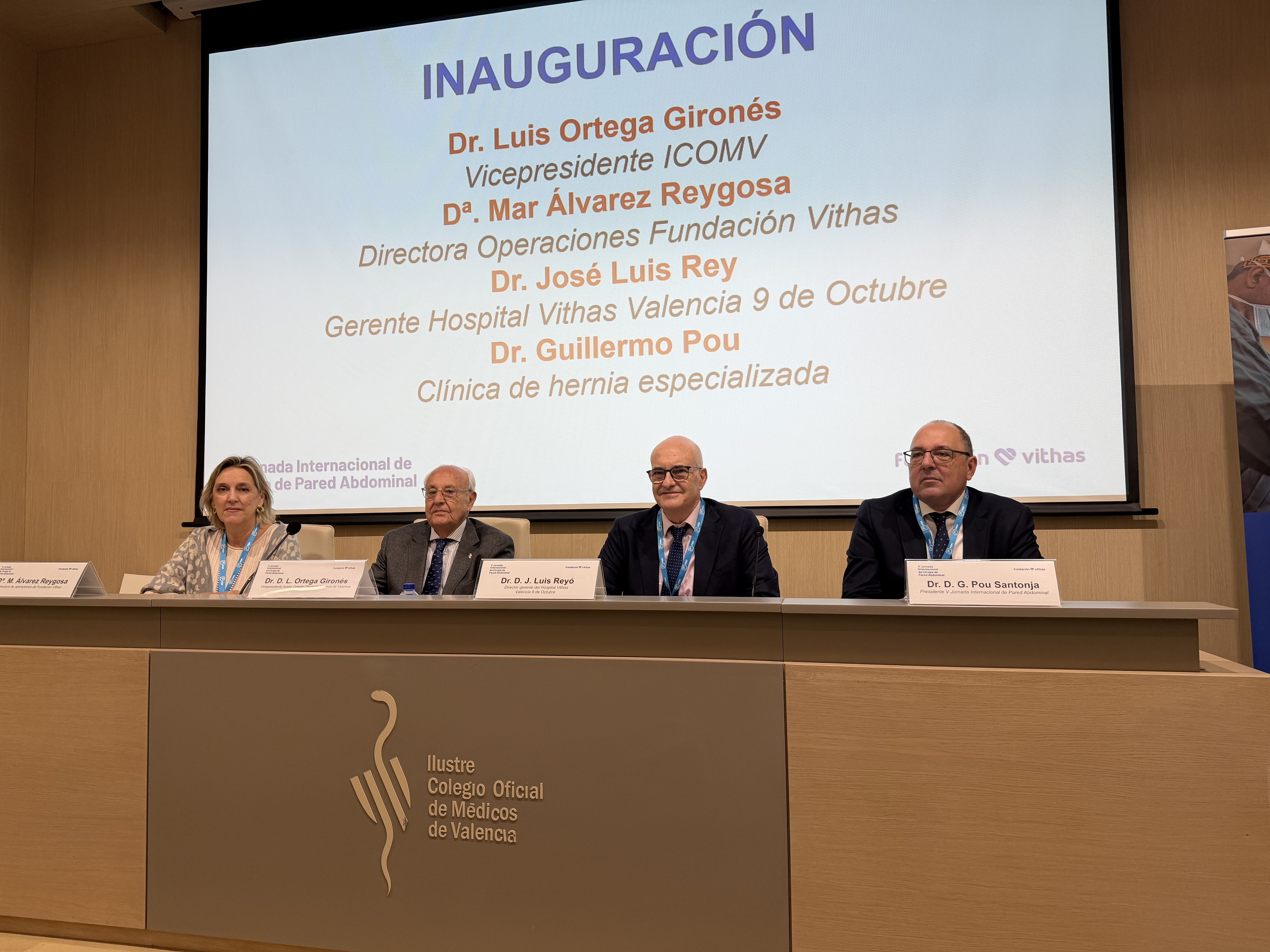 Obertura de la V Jornada Internacional de Cirurgia en Paret Abdominal