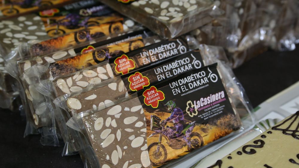 Turrones de La Casinera, participante en la Feria del Dulce