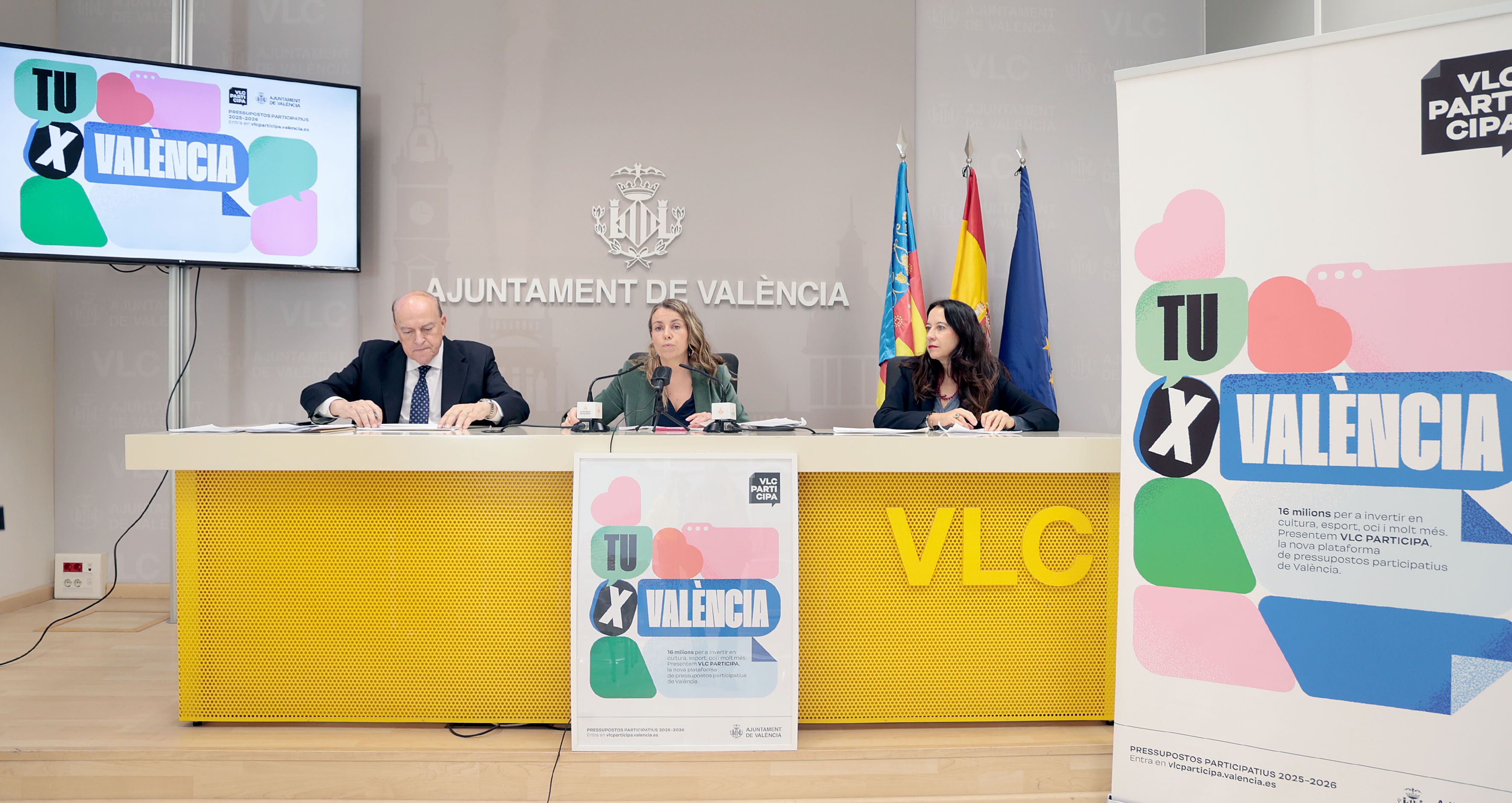 La concejala Julia Climent presenta los resultados de los Presdsupuestos Participativos de València