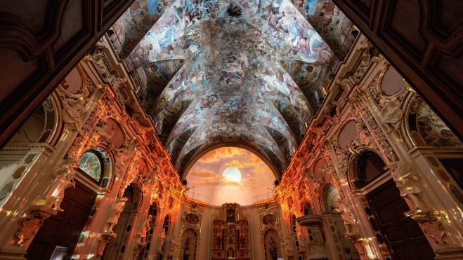 Espectáculo de luces Santos Juanes