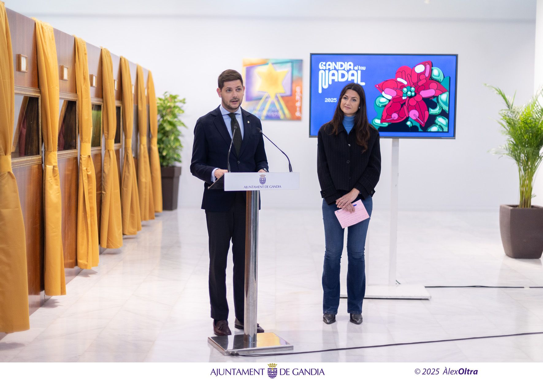 Presentació de la programació de Nadal a Gandia
