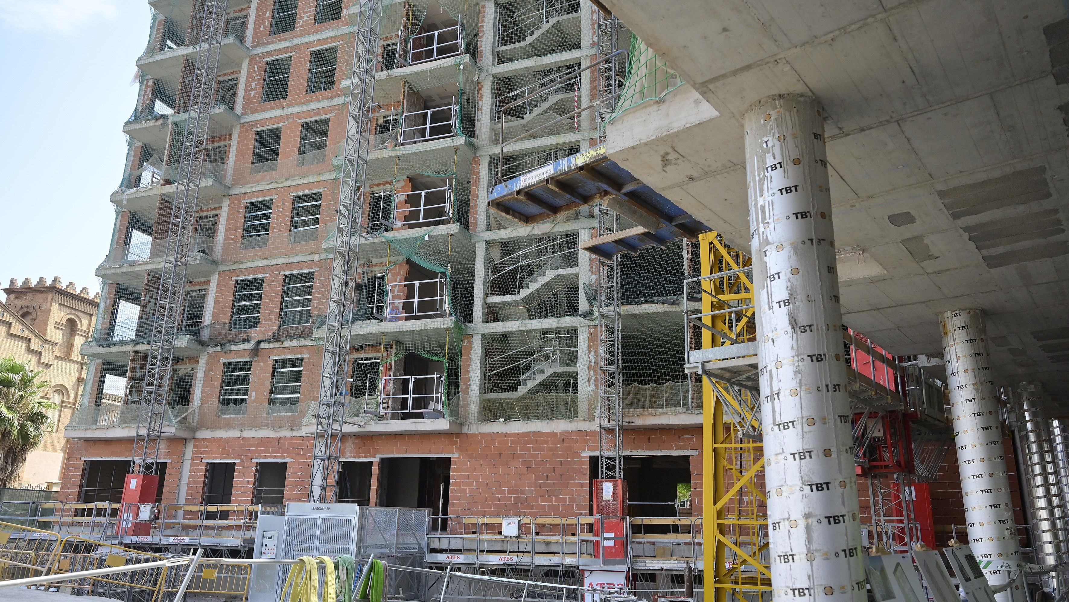 Viviendas en construcción