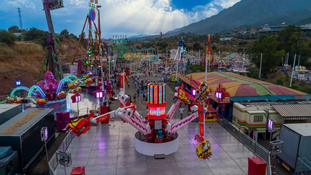 La atracción Impact en una feria - Foto: Facebook de Fabbri Group La atracción Impact en una feria - Foto: Facebook de Fabbri Group