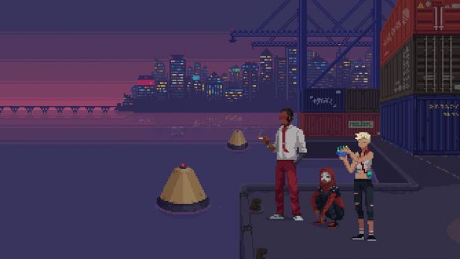 Videjuego 'The Red Strings Club'