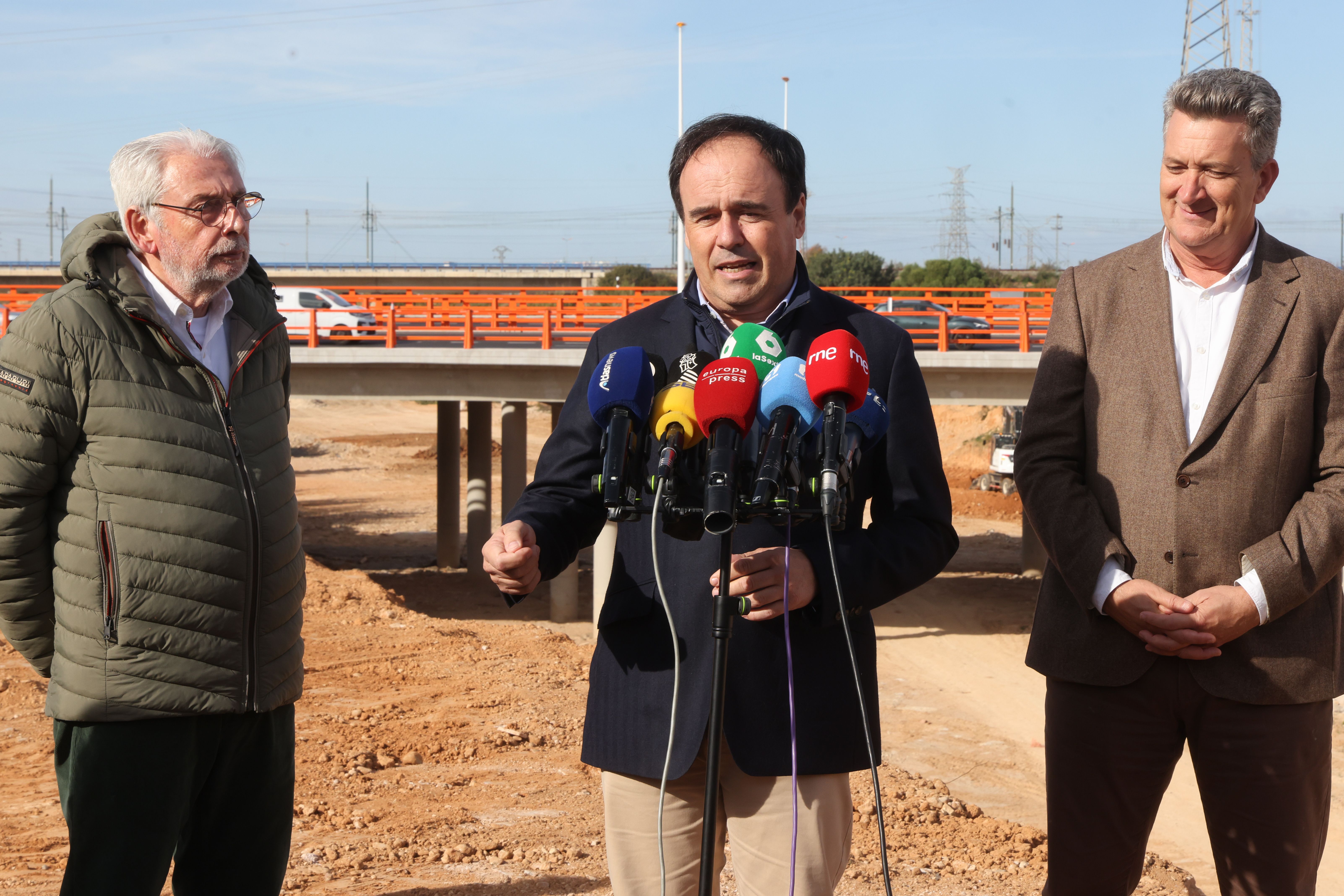 El President de la Generalitat, Juanfran Pérez Llorca en el barranc de Poio El President de la Generalitat, Juanfran Pérez Llorca en el barranc de Poio