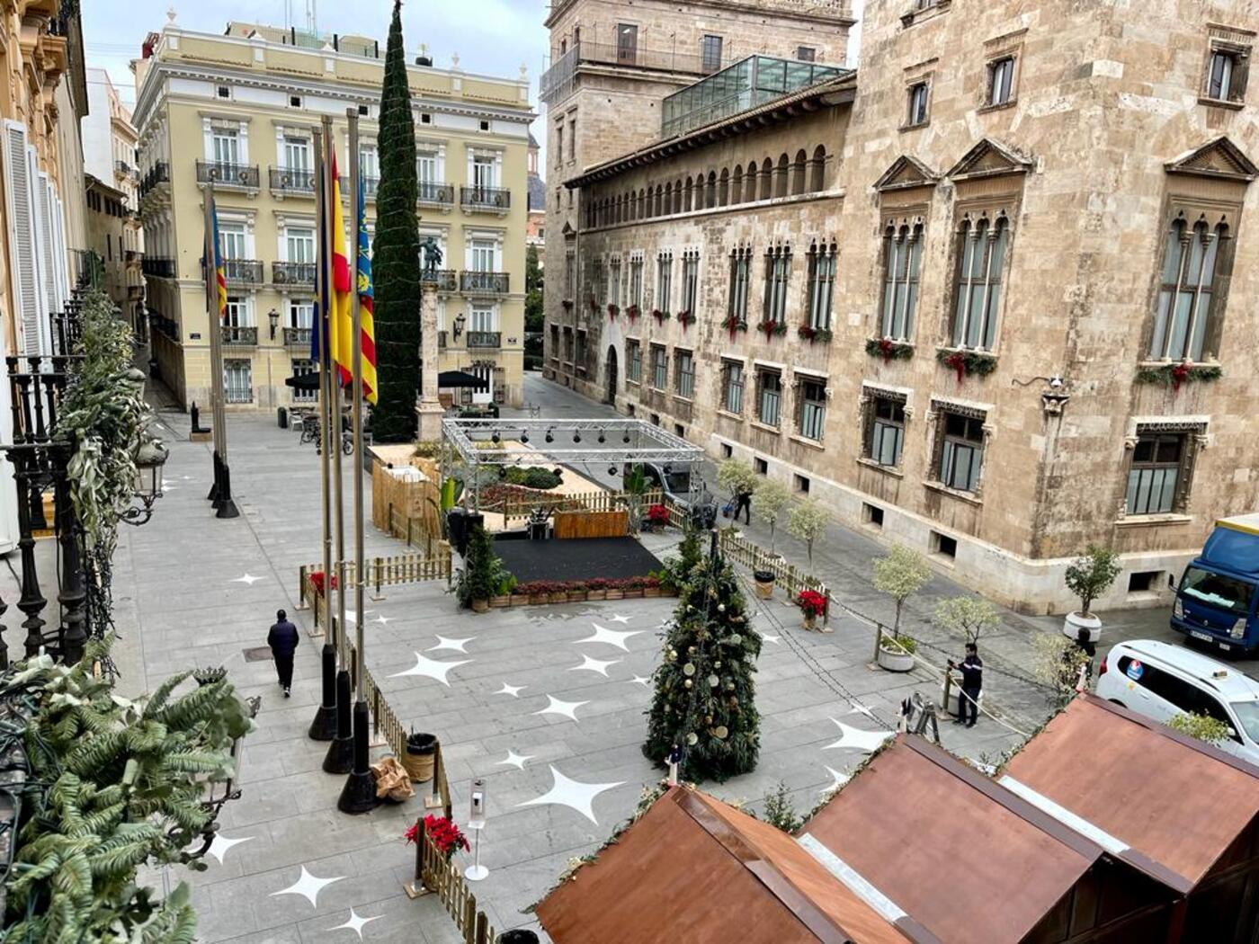 Plaça de Nadal de la Diputació de València Plaça de Nadal de la Diputació de València