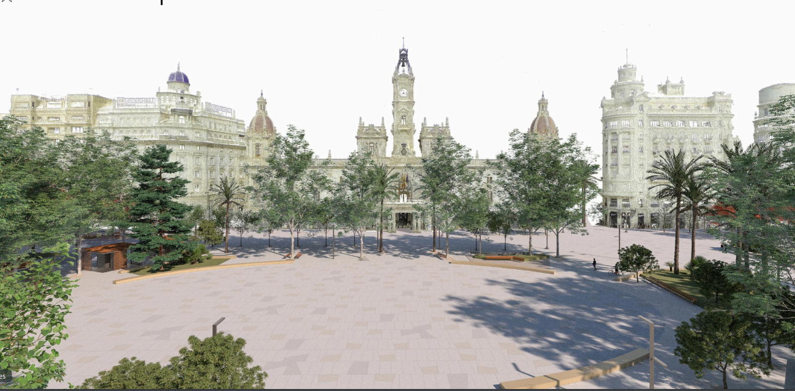 Nova Plaça de l'Ajuntament de València - Foto: Ajuntament de València