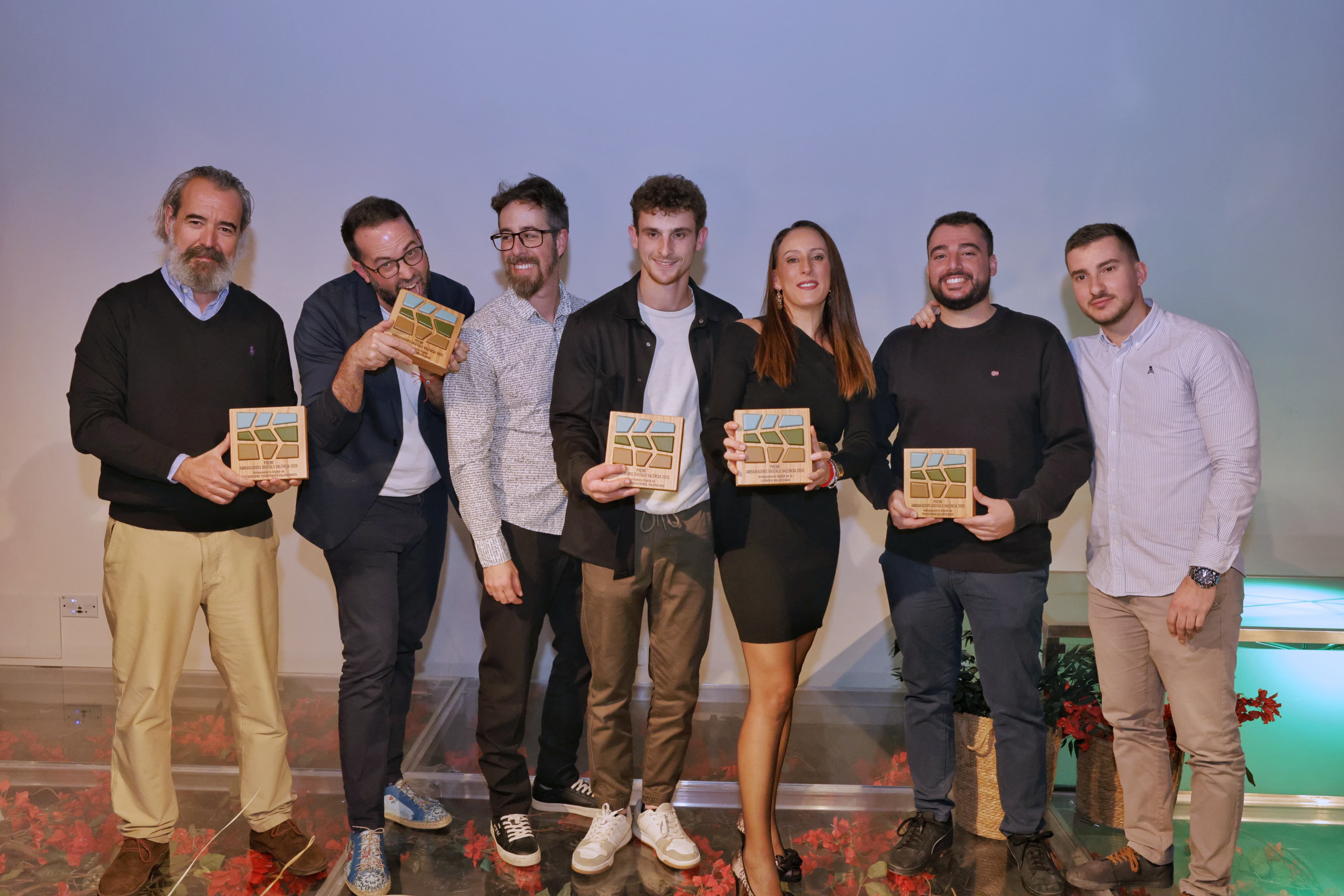 Guanyadors dels premis 'ambaixadors digitals'