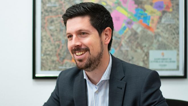 Abel Martí, alcalde de la Pobla de Vallbona Abel Martí, alcalde de la Pobla de Vallbona