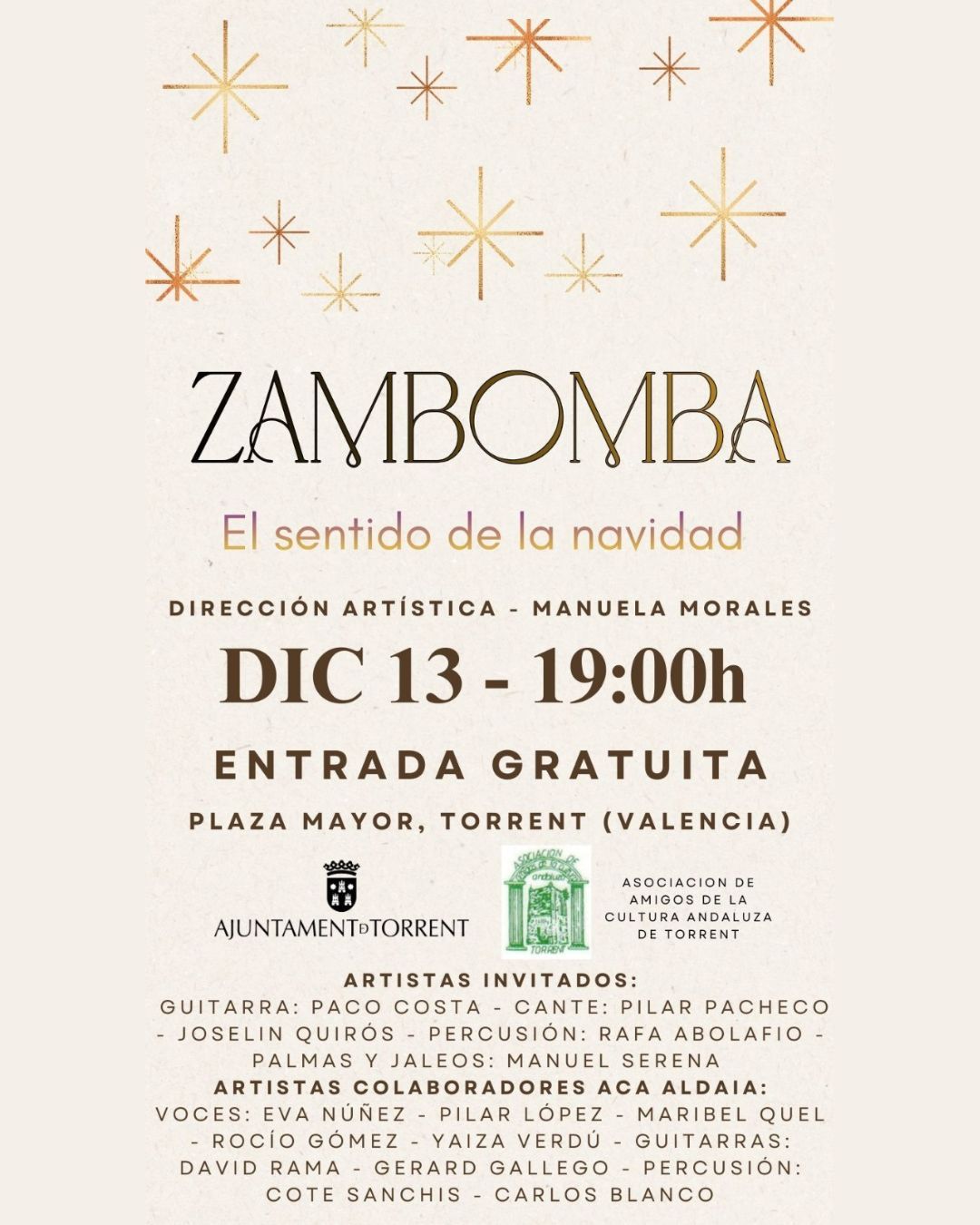 Cartel de la Gran Zambombada de Torrent Cartel de la Gran Zambombada de Torrent
