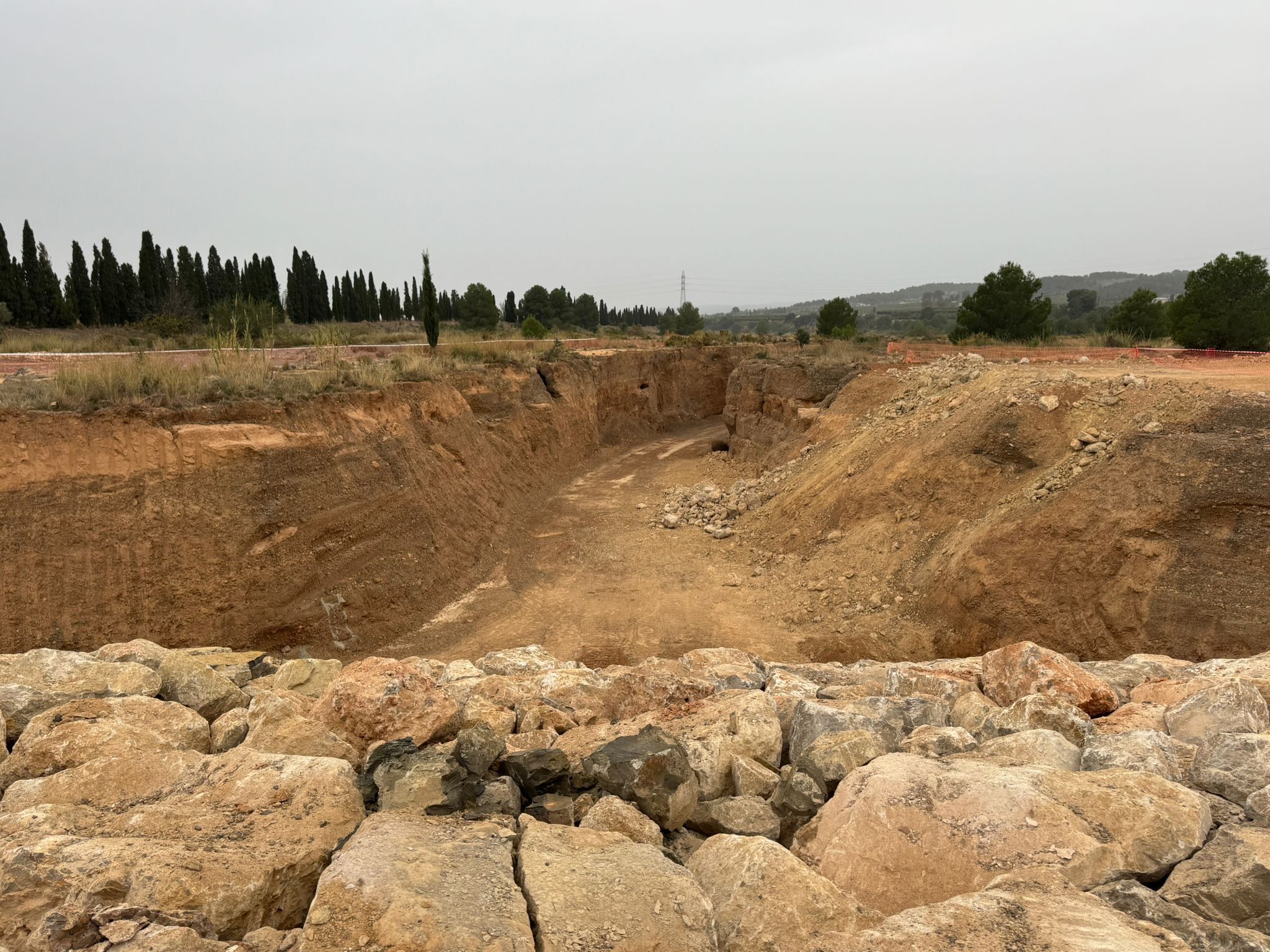 Cauce afectado por la DANA Cauce afectado por la DANA