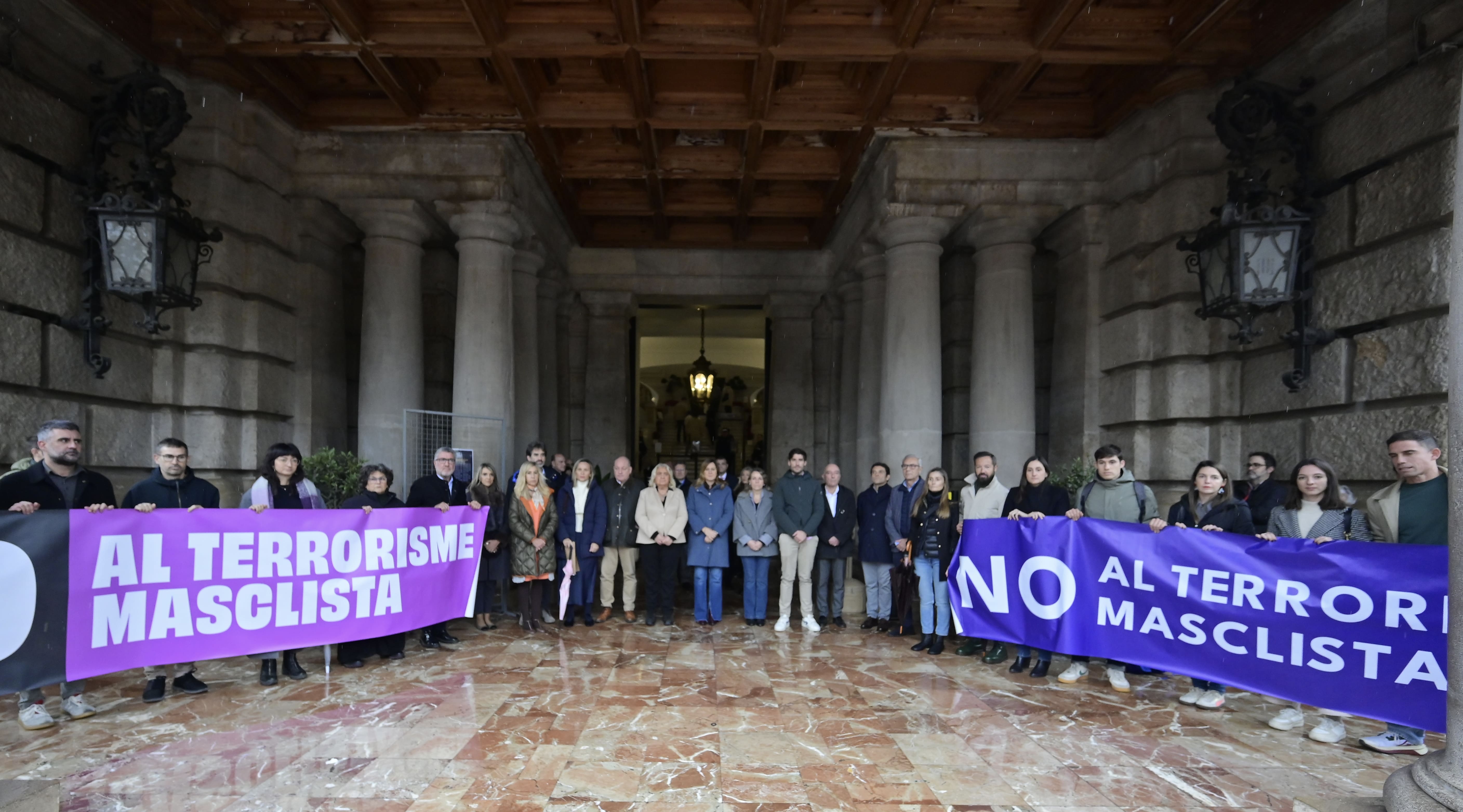 Minut Silenci Ajuntament València Minut Silenci Ajuntament València