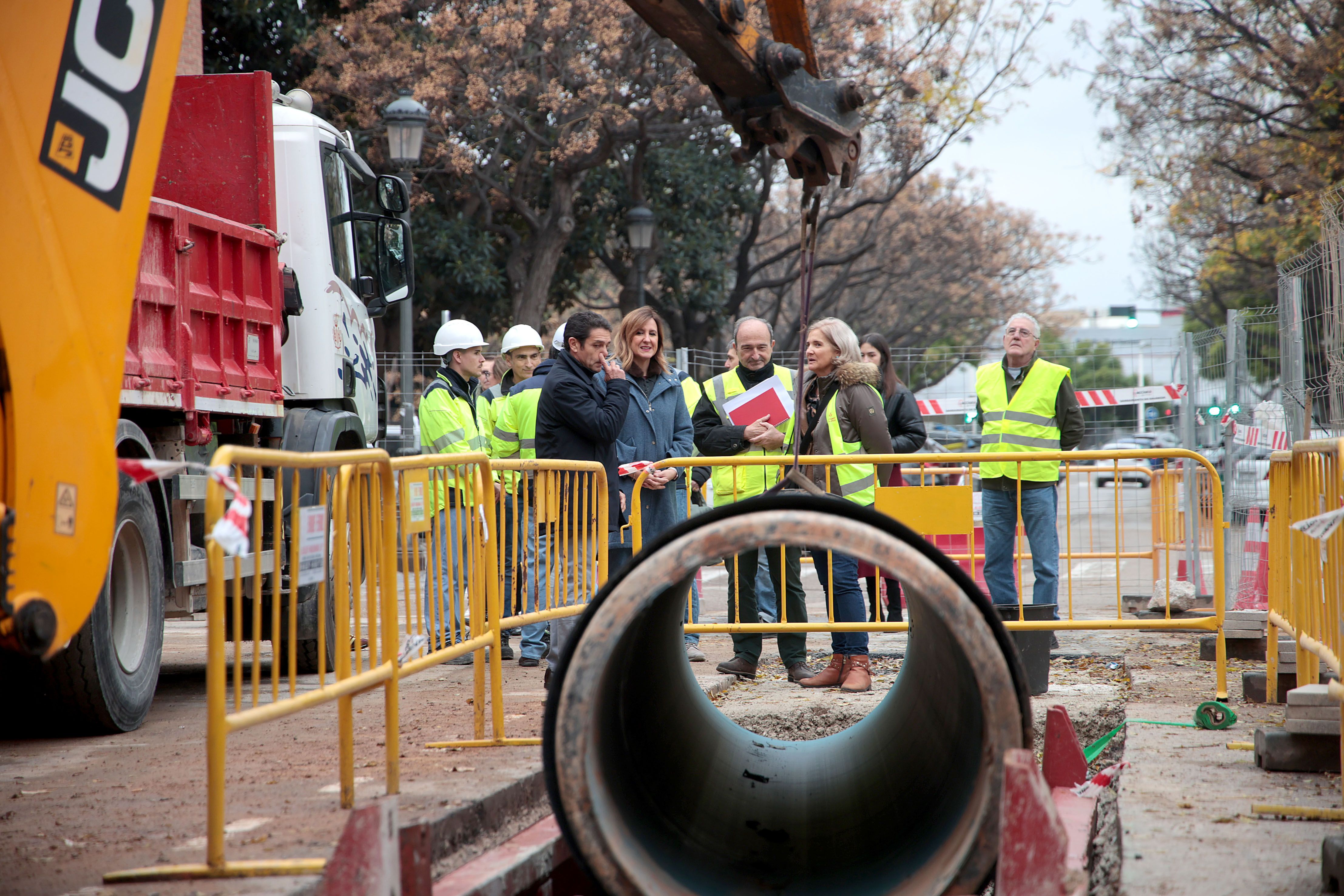 Visita xarxa sanejament Patraix Visita xarxa sanejament Patraix