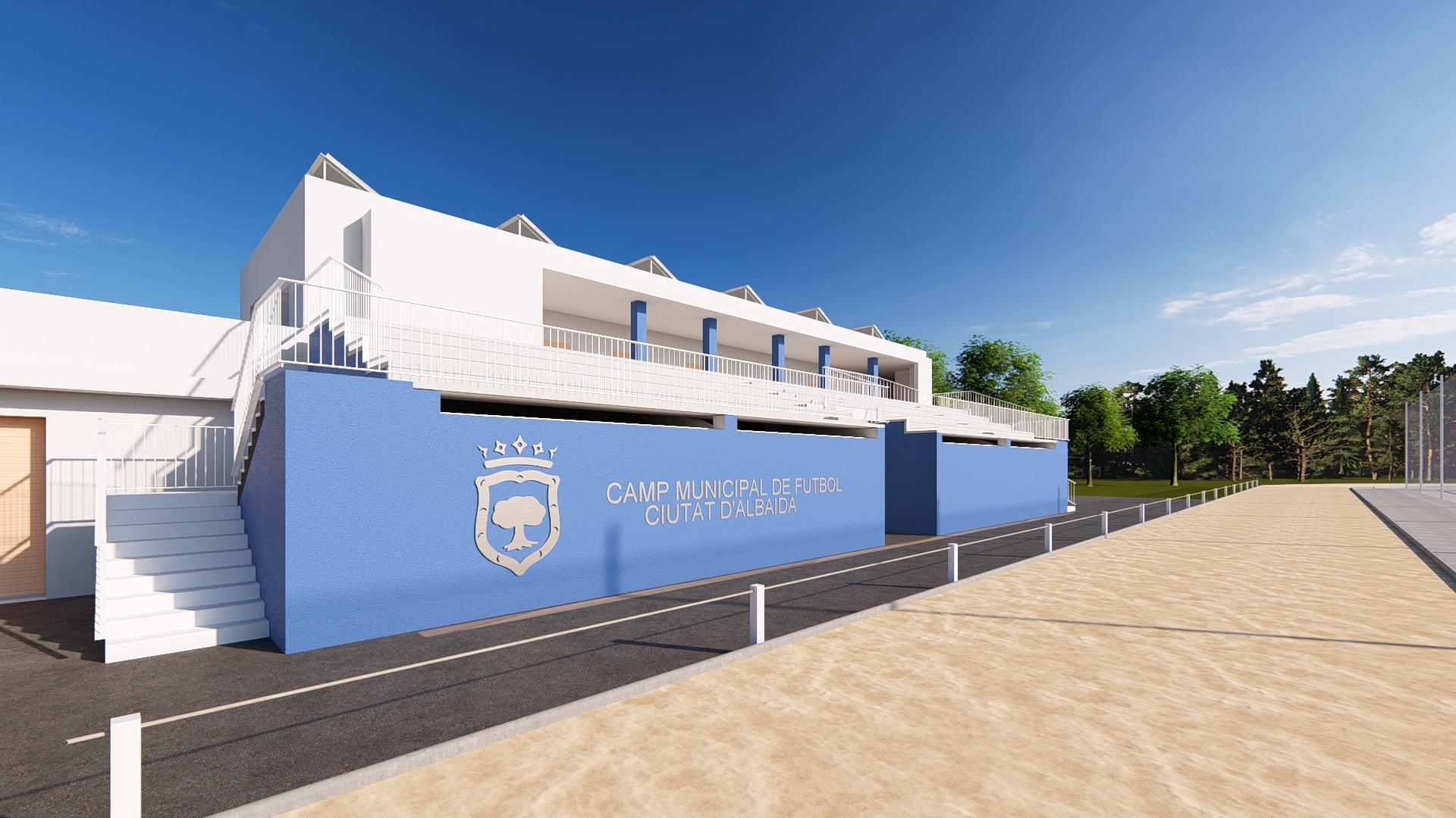 Camp de futbol d'Albaida Camp de futbol d'Albaida