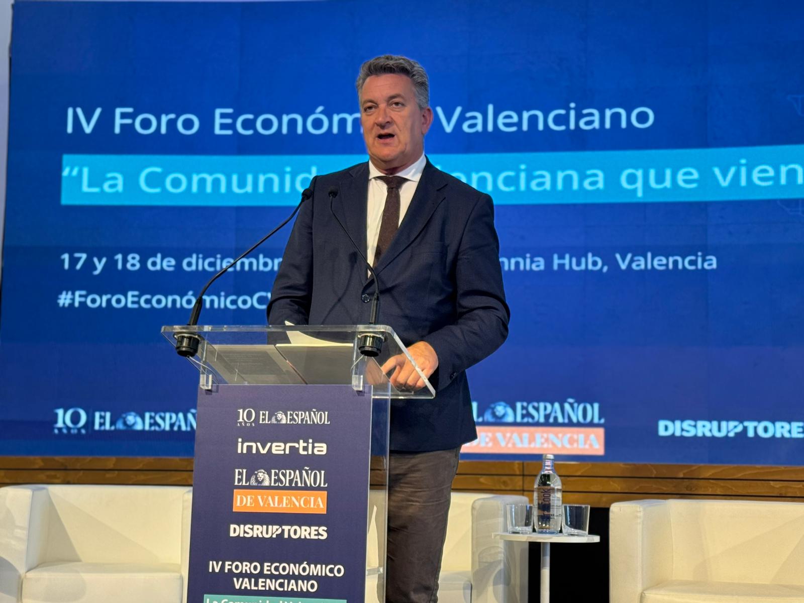 El vicepresident tercer i conseller de Medi Ambient, Infraestructures, Territori i de la Recuperació, Vicente Martínez Mus