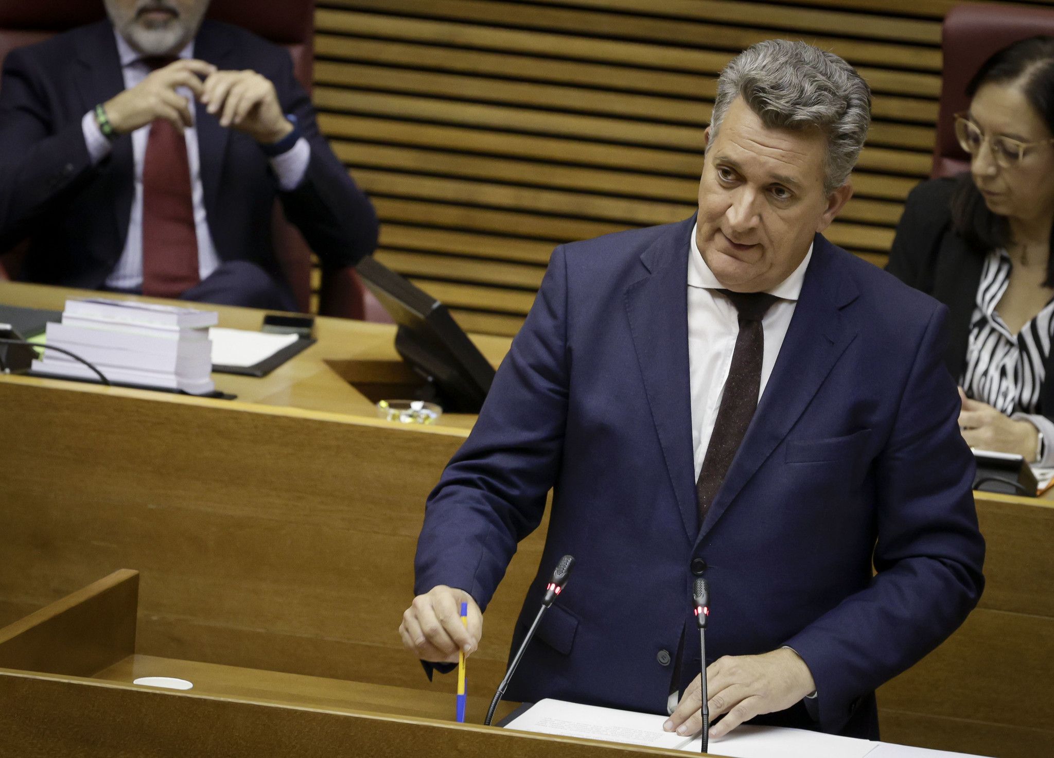 El vicepresident tercer i conseller de Medi Ambient, Infraestructures, Territori i de la Recuperació, Vicente Martínez Mus