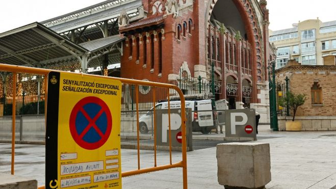 Tancament trànsit carrer Jorge Juan València