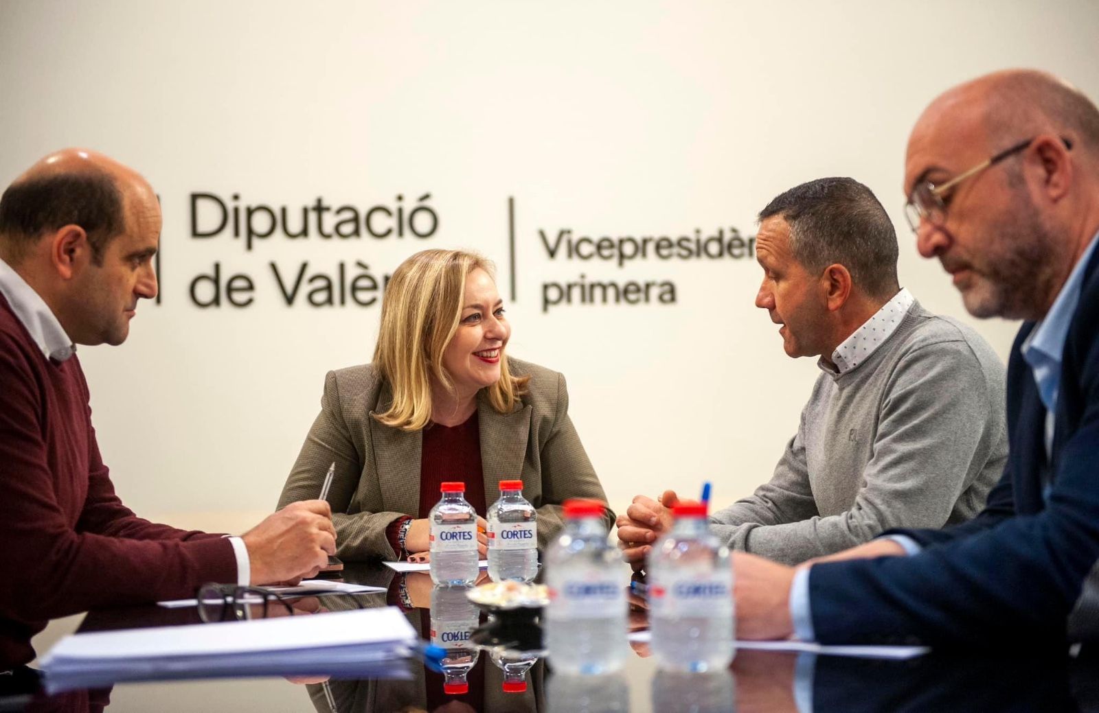 La vicepresidenta primera y diputada de Cooperación Municipal, Natàlia Enguix