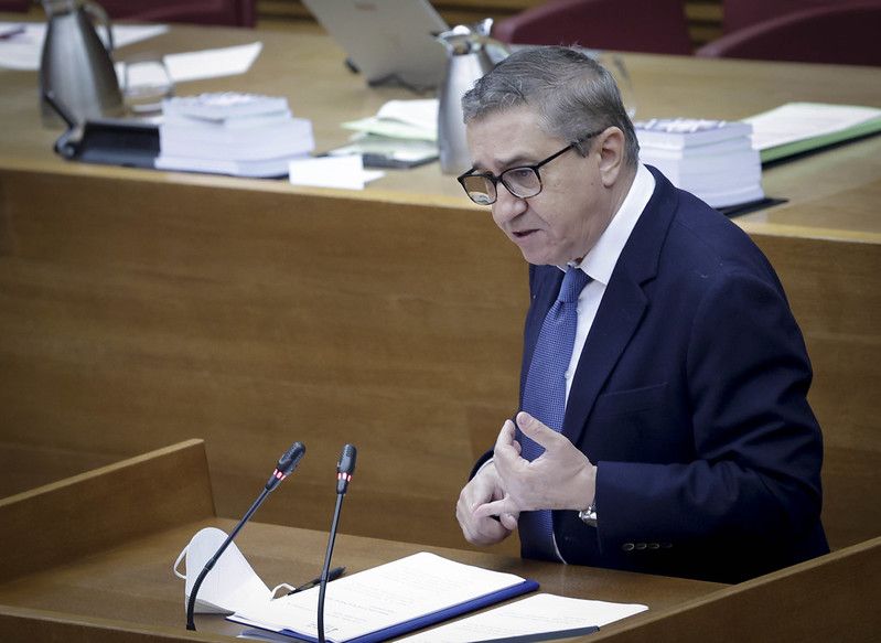 El conseller d'Economia, Hisenda i Administració Pública, José Antonio Rovira