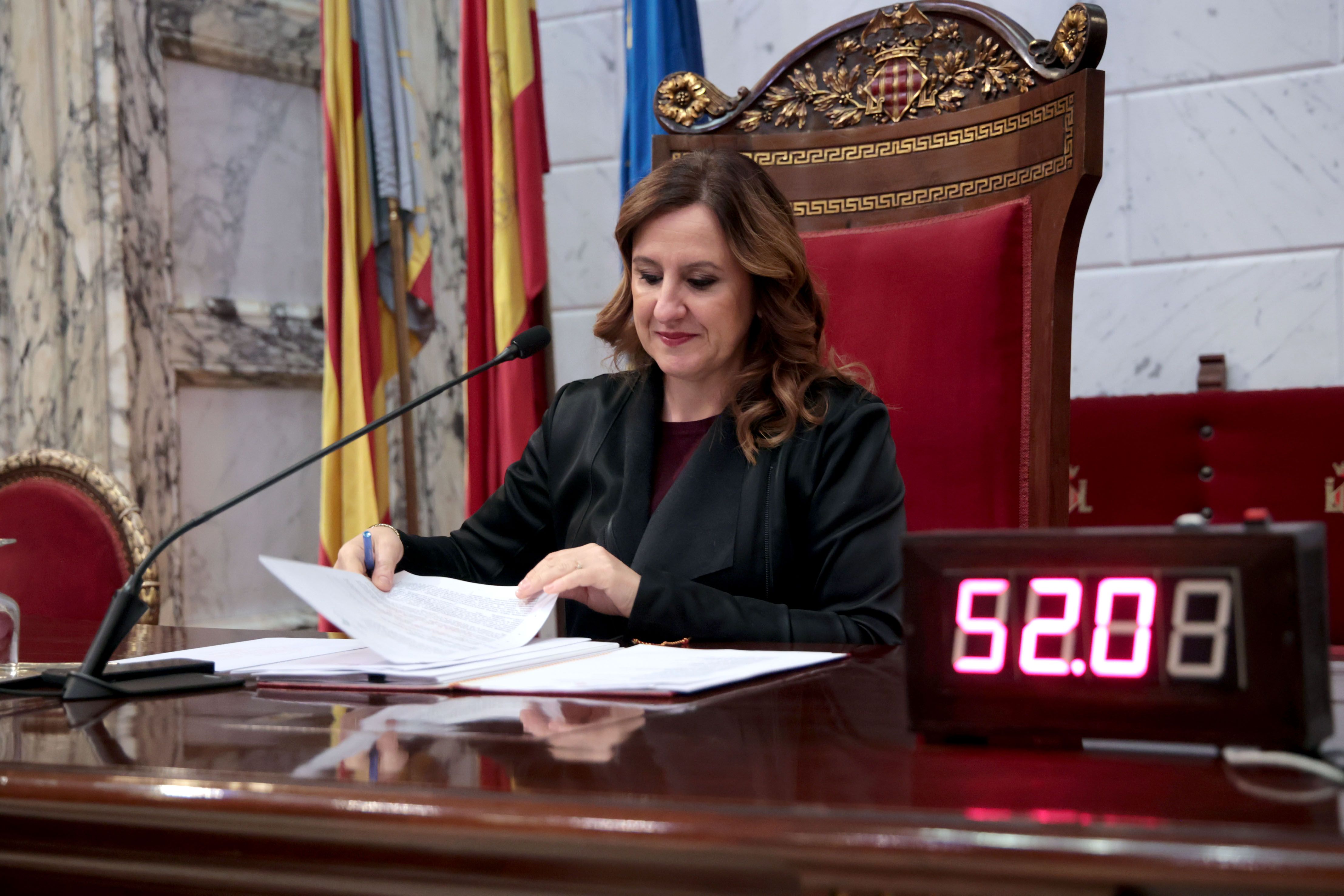  La alcaldesa de València, María José Catalá