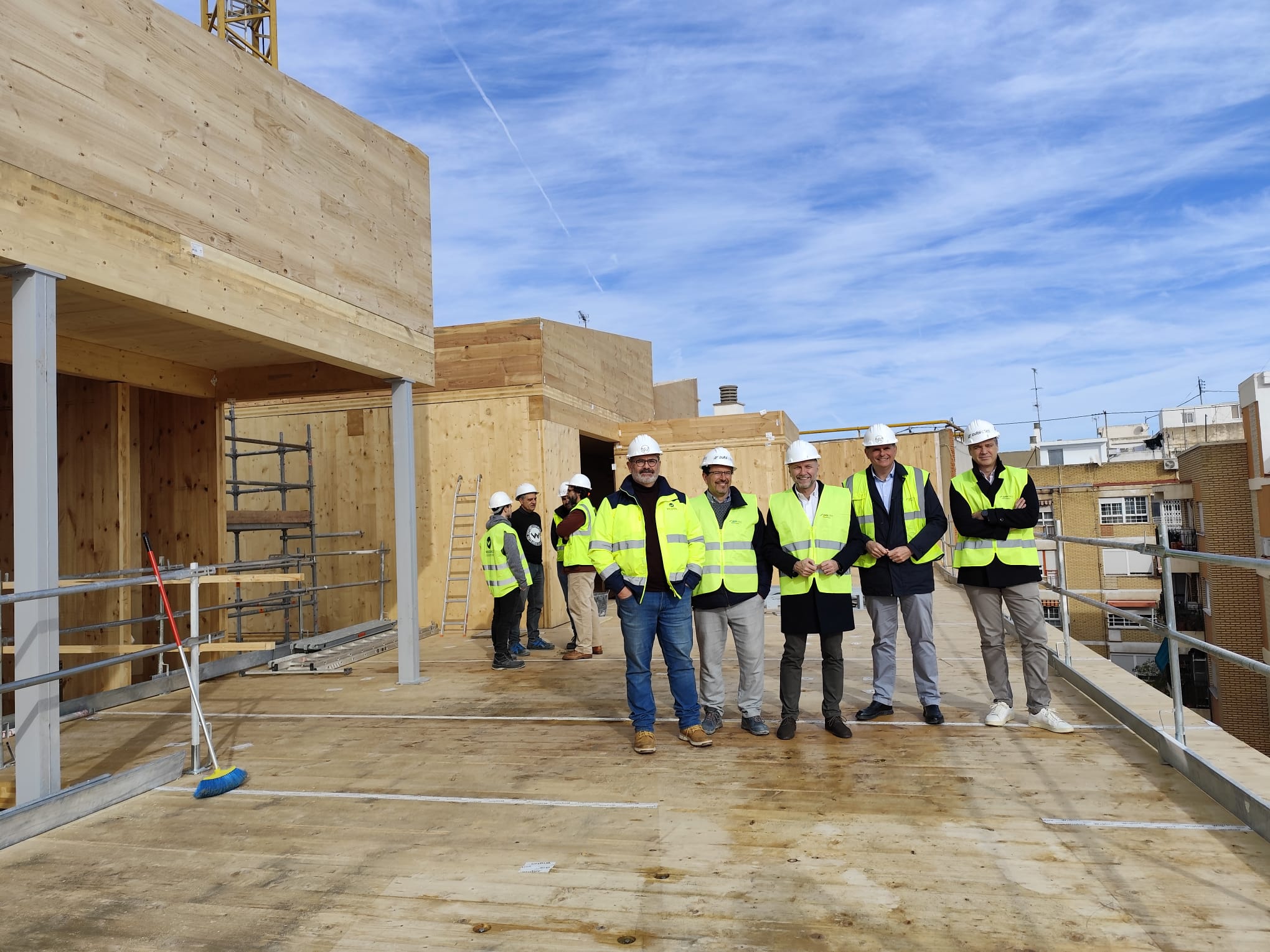 Edificio sostenible en Burjassot de Woodea