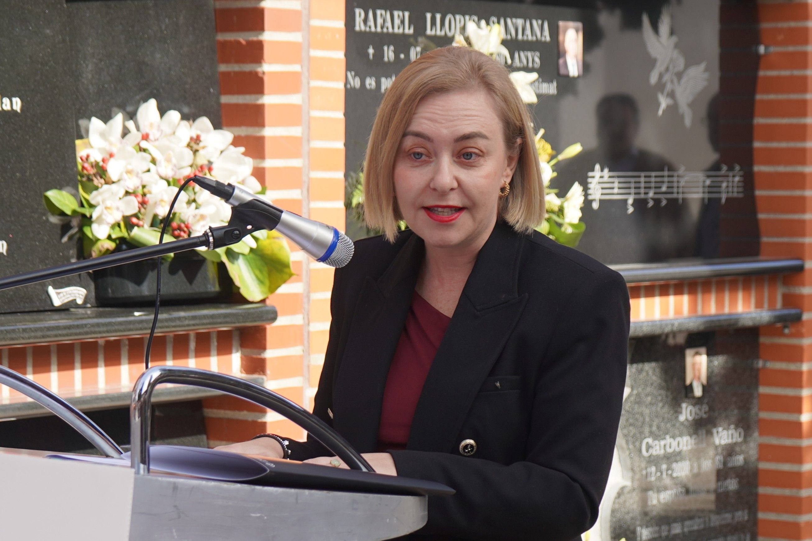 La vicepresidenta de la Diputació y diputada de Memòria Democràtica, Natàlia Enguix