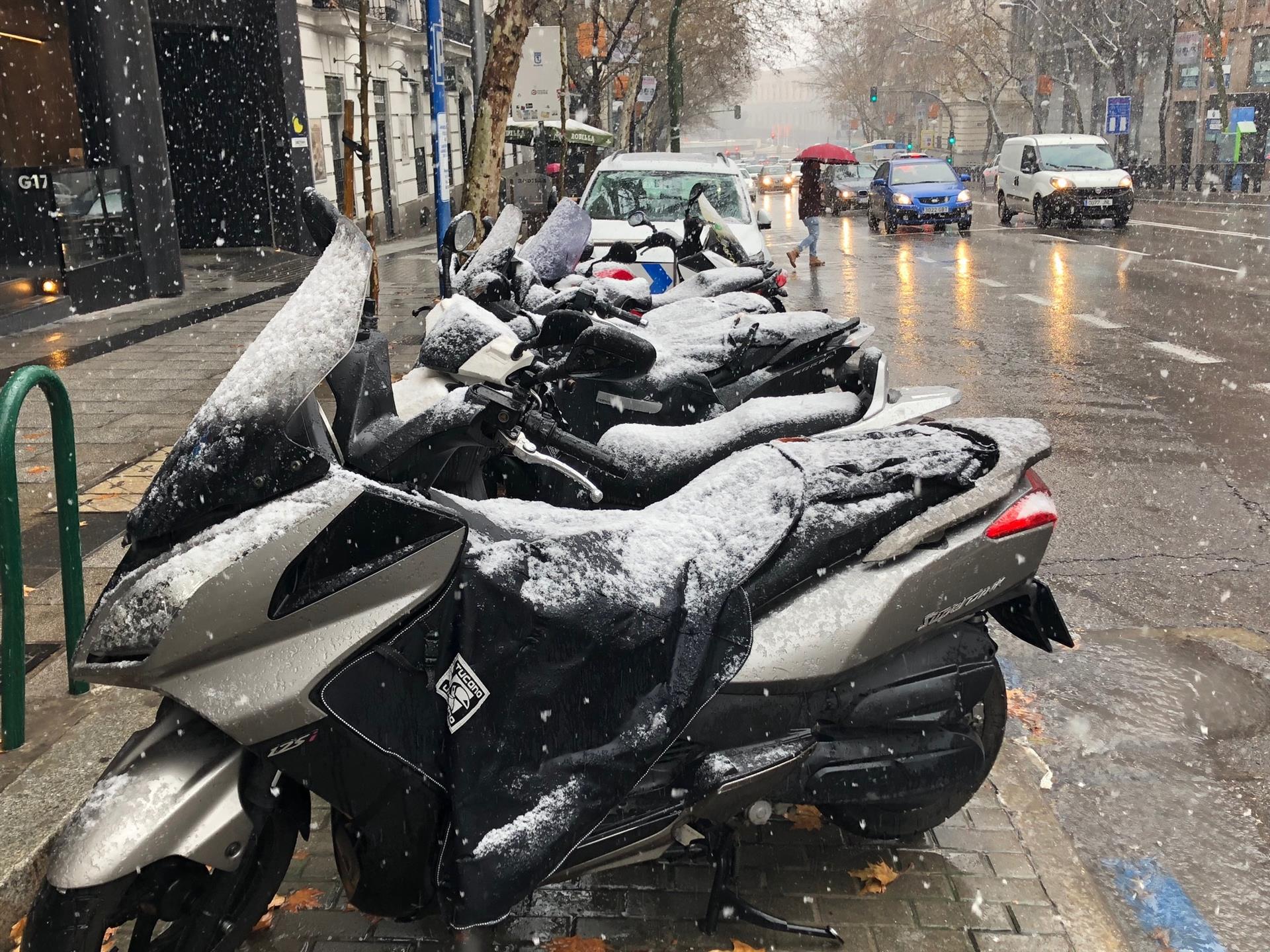 Imatge d´una nevada