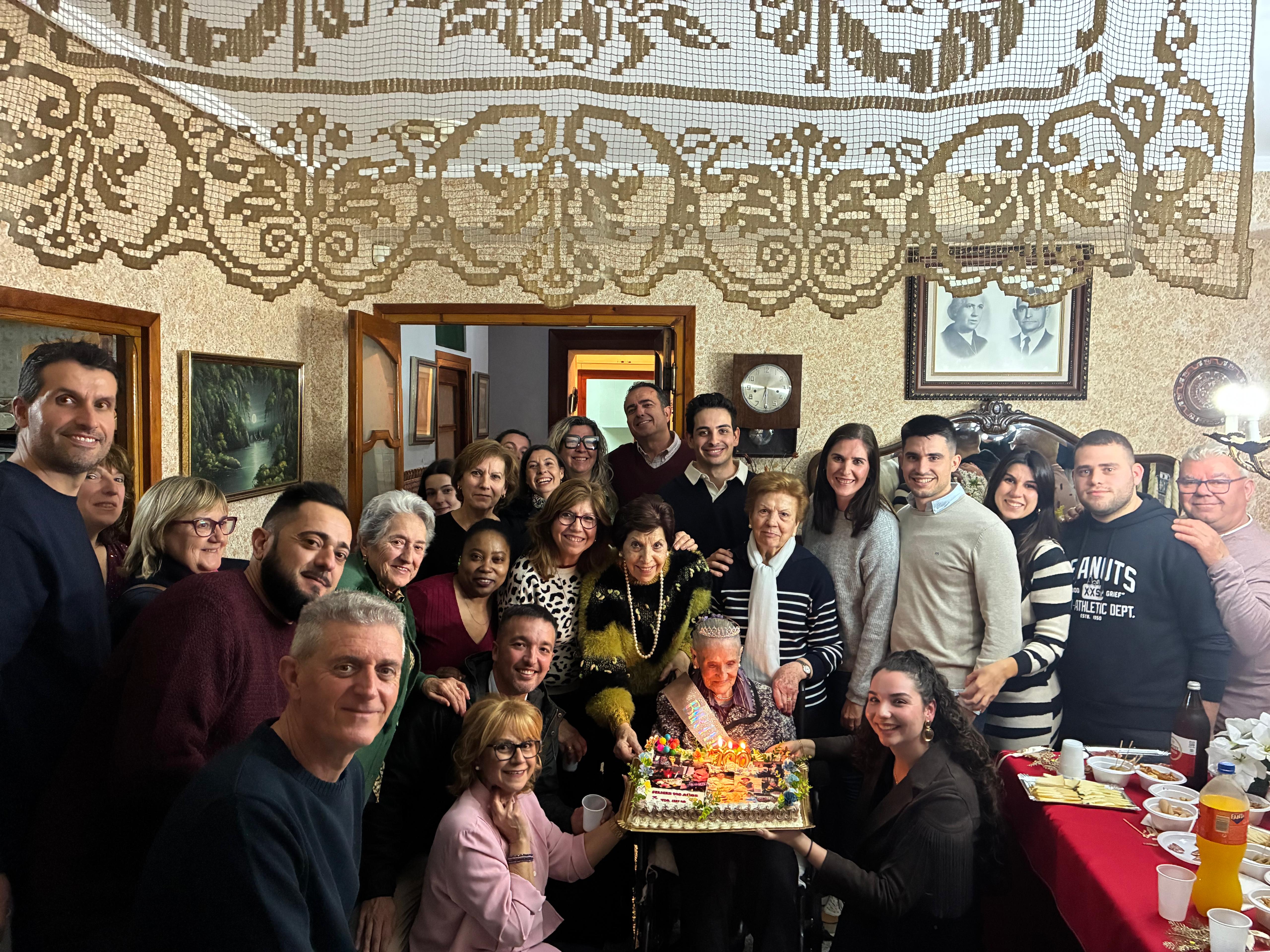 Julia Merino Sánchez compleix 100 anys