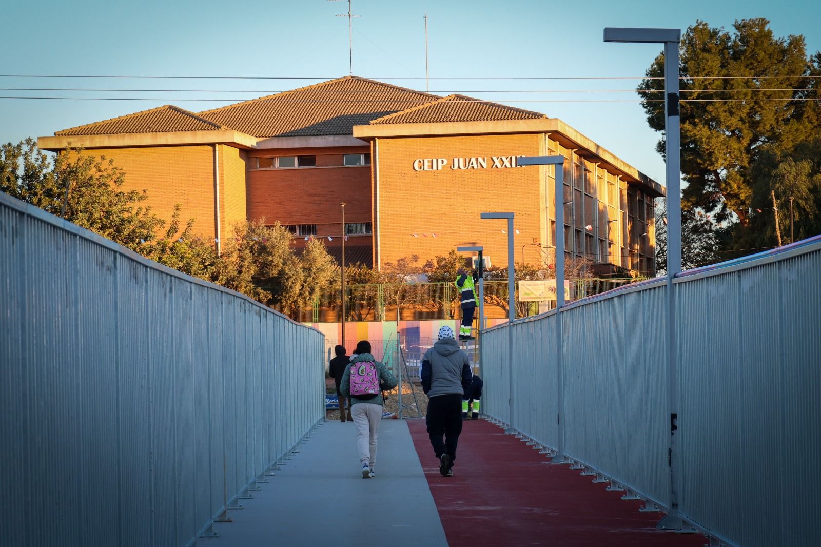 Passarel·la del CEIP Joan XXIII a Torrent