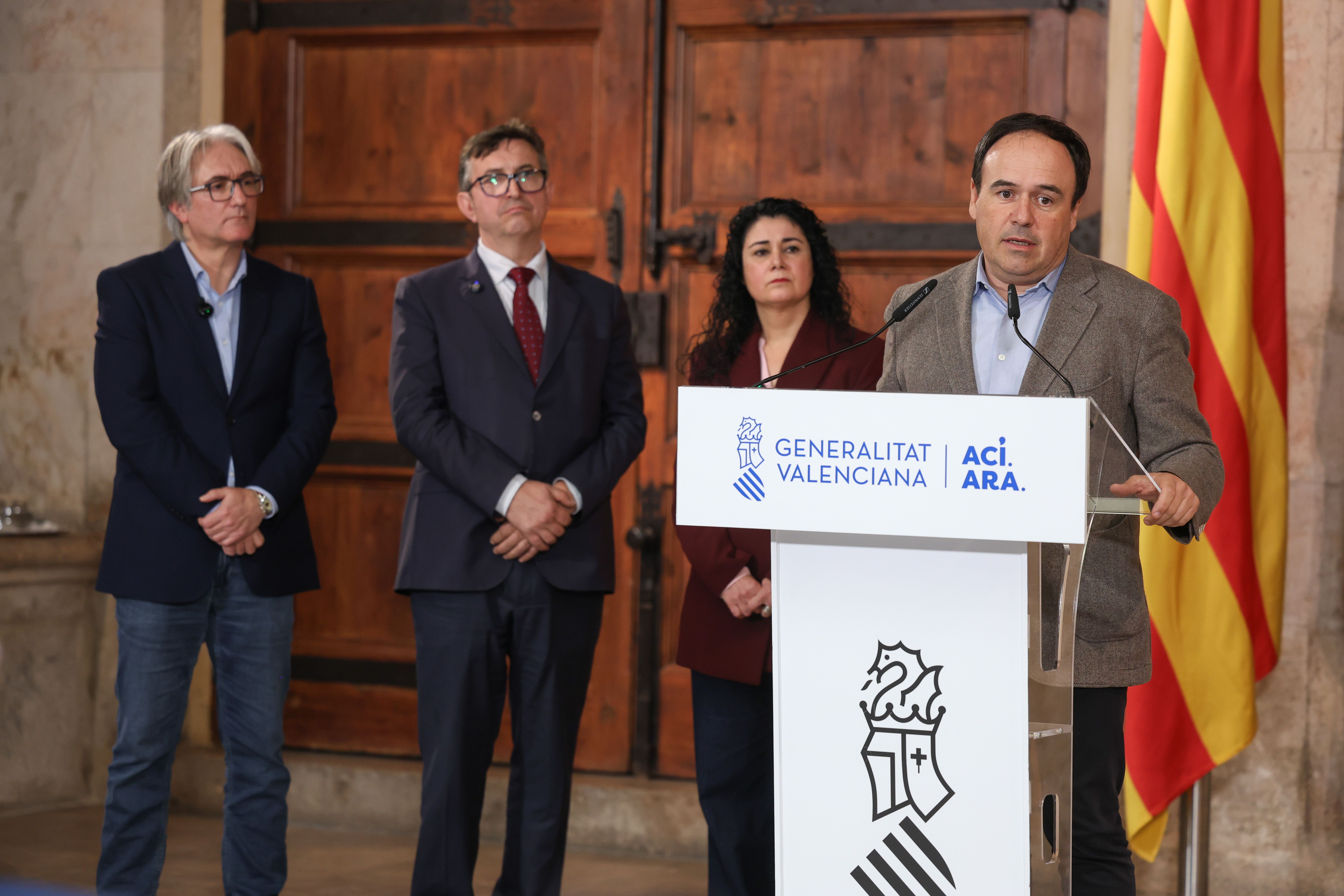El president de la Generalitat, Juanfran Pérez Llorca El president de la Generalitat, Juanfran Pérez Llorca