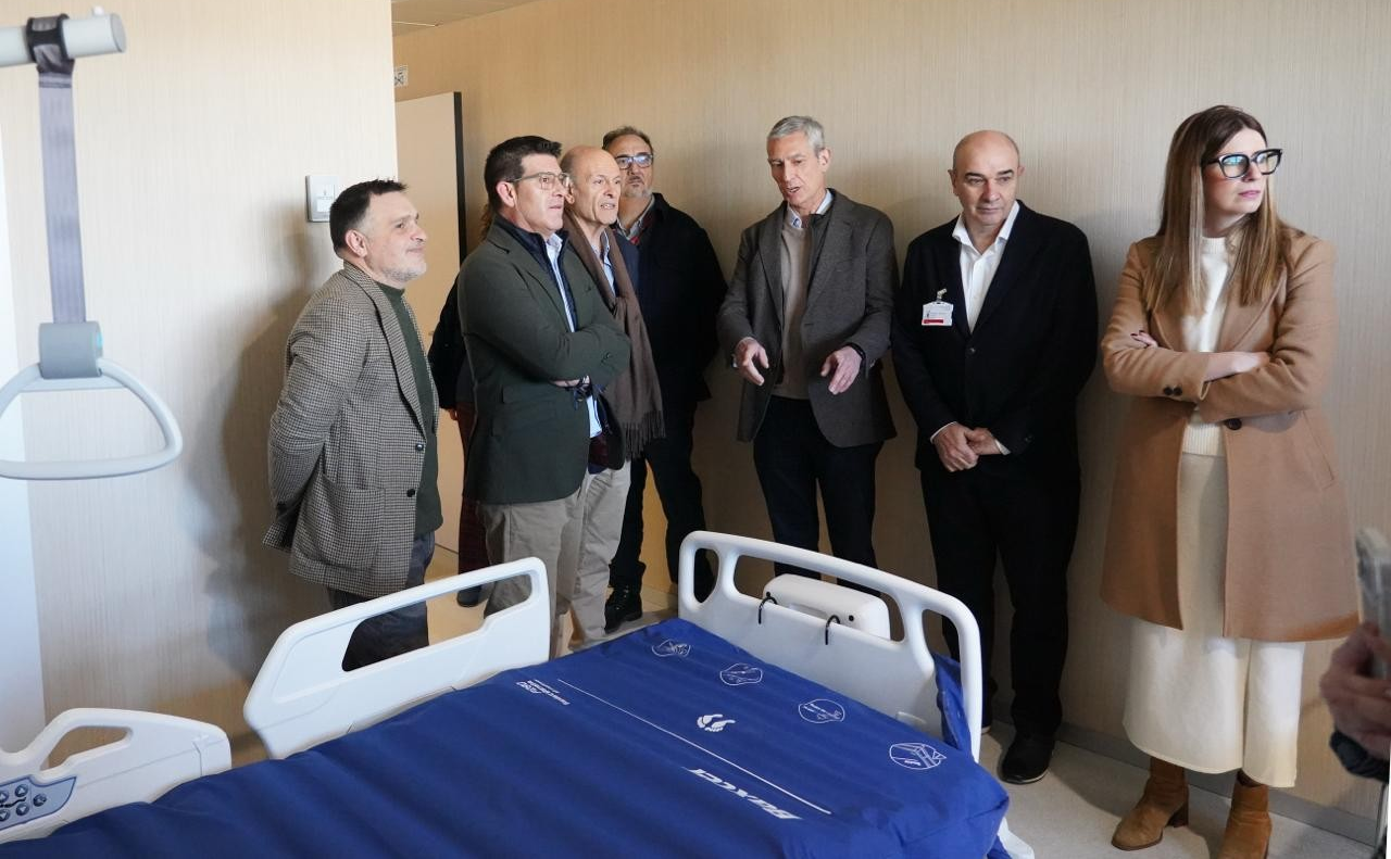 Visita institucional a l'Hospital d'Ontinyent Visita institucional a l'Hospital d'Ontinyent