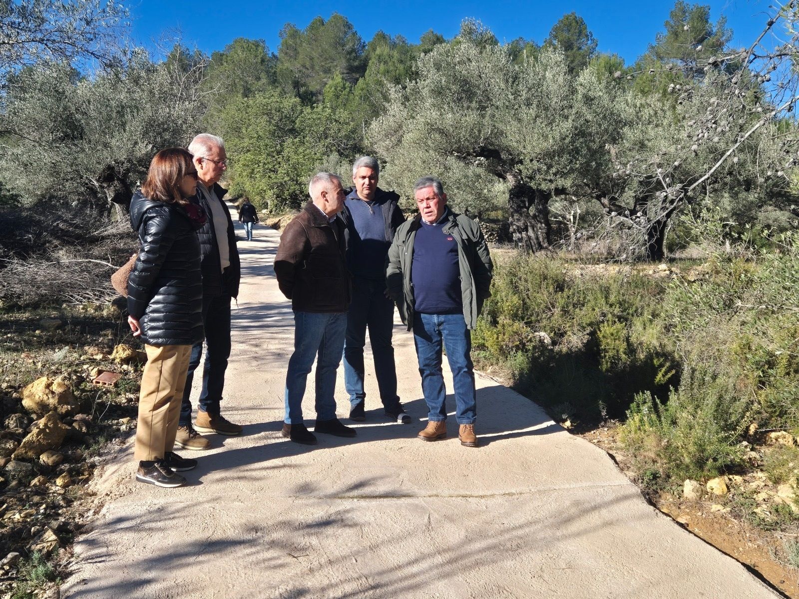 El conseller d'Agricultura, Aigua, Ramaderia i Pesca, Miguel Barrachina, a Alcúdia de Veo El conseller d'Agricultura, Aigua, Ramaderia i Pesca, Miguel Barrachina, a Alcúdia de Veo