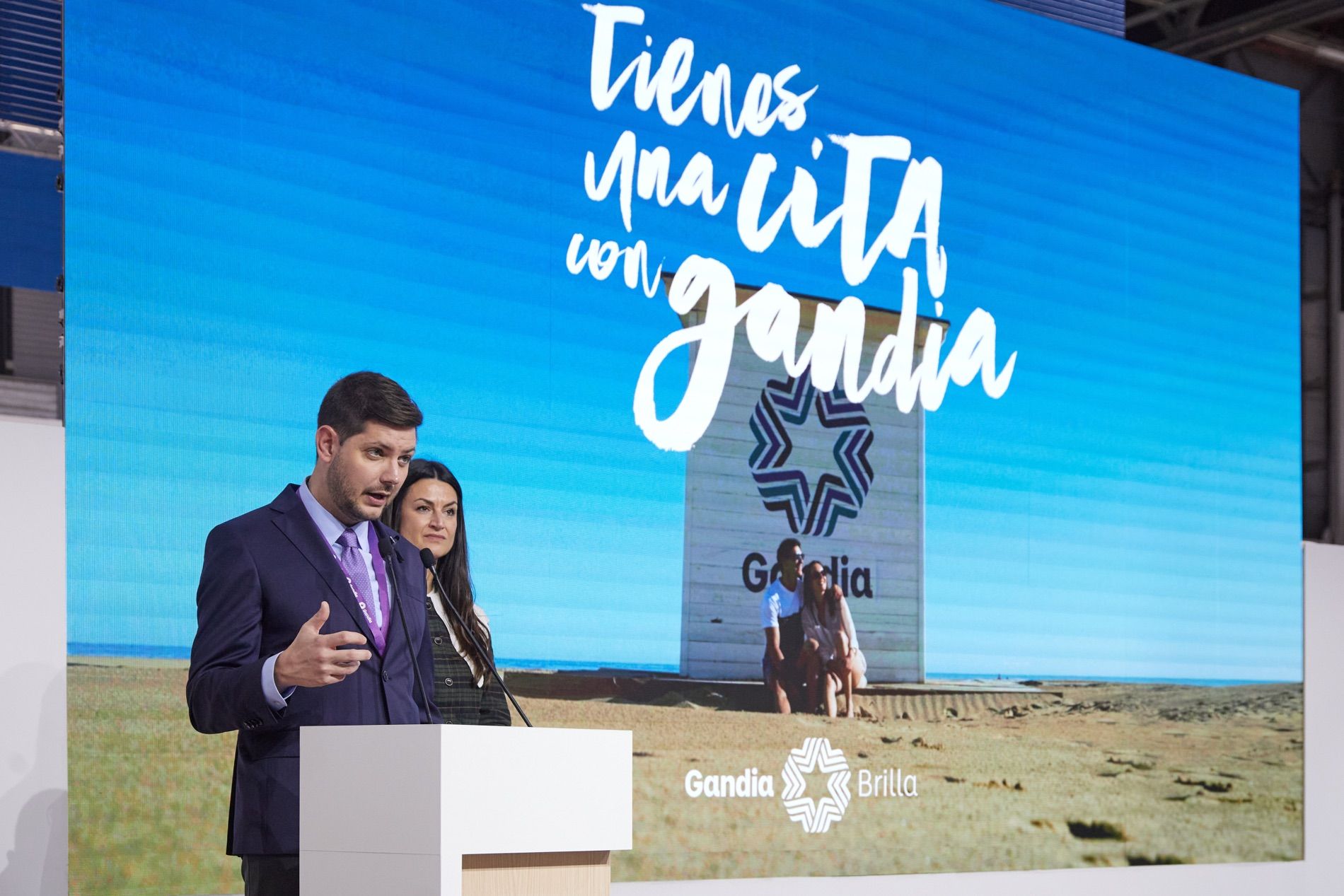 José Manuel Prieto, alcalde de Gandía en FITUR 2026