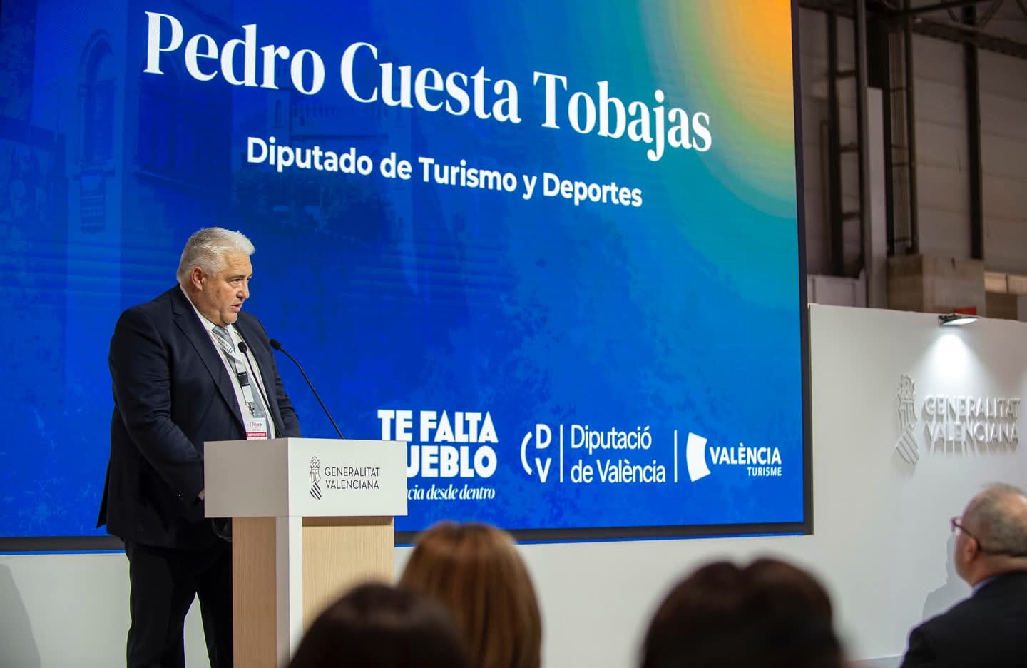 El diputat de Turisme, Pedro Cuesta El diputat de Turisme, Pedro Cuesta