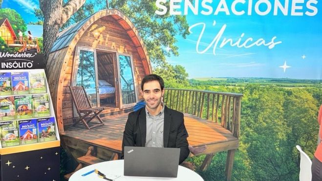 Jesús Fierrez de Wonderbox en FITUR Jesús Fierrez de Wonderbox en FITUR